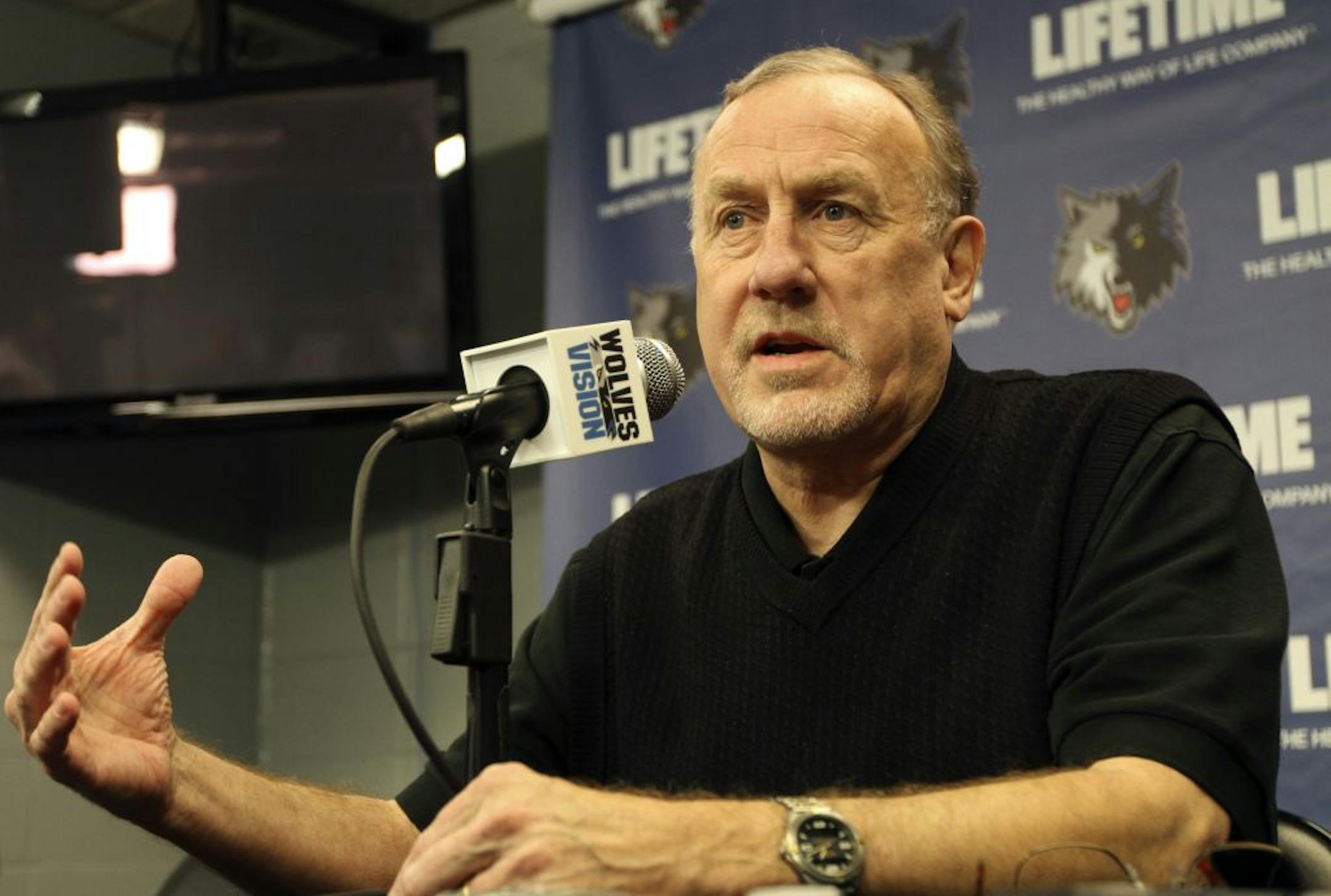 Timberwolves coach Rick Adelman