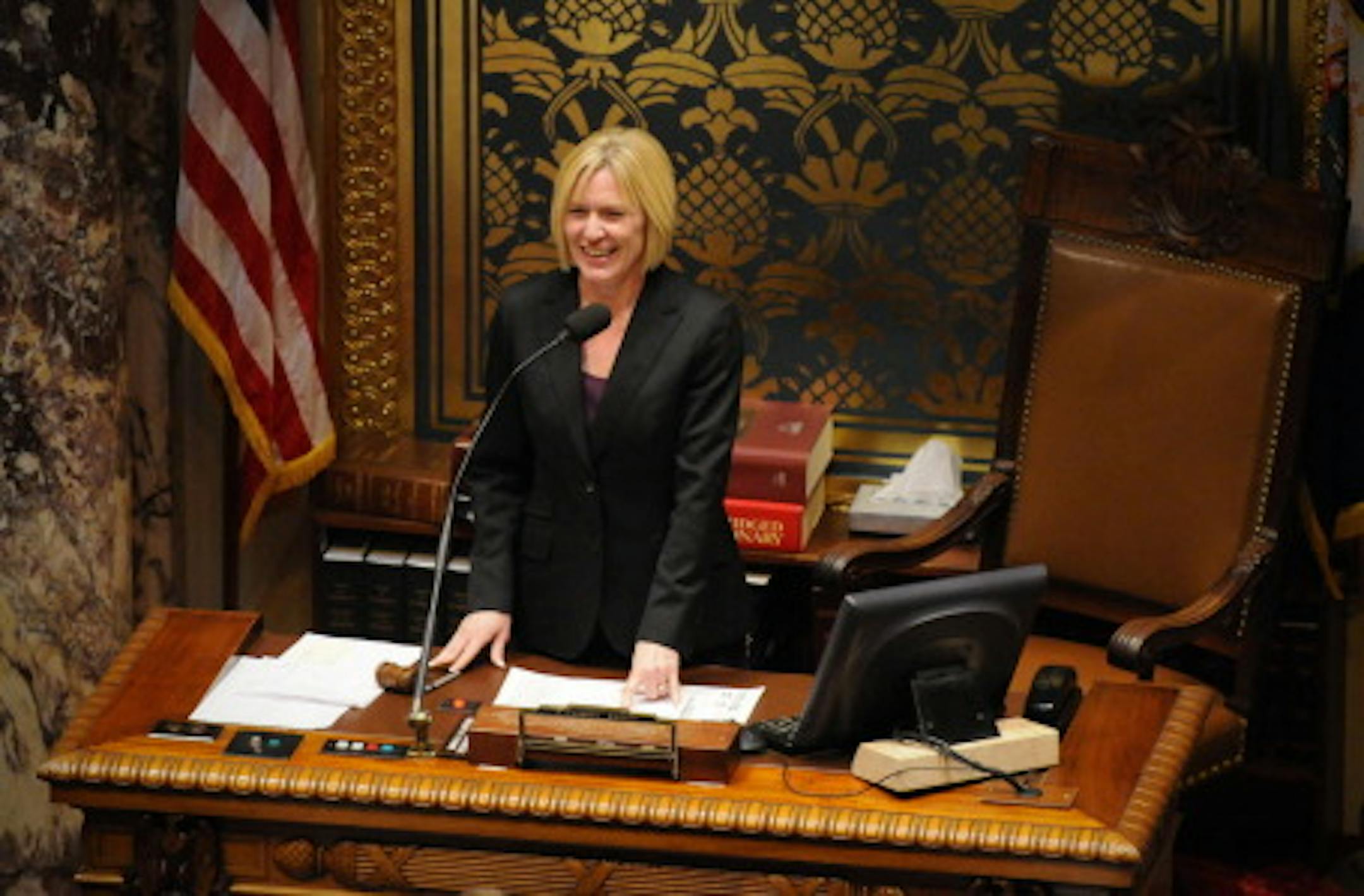 Senate President Michelle Fischbach is chair of the senate ethics committee