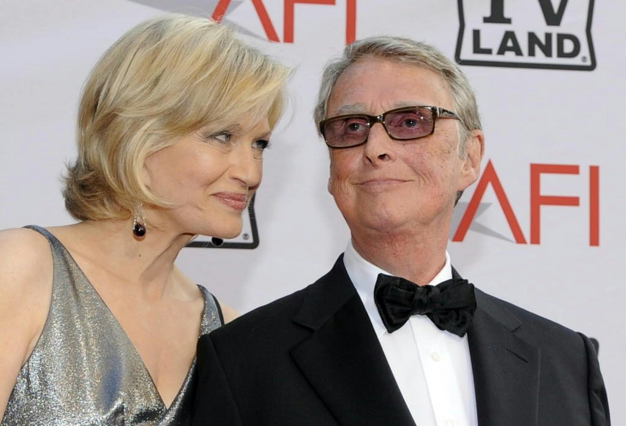 FILE - Journalist Diane Sawyer and director Mike Nichols arrive at the AFI Lifetime Achievement Awards honoring Mike Nichols in this June 10, 2010 file photo.