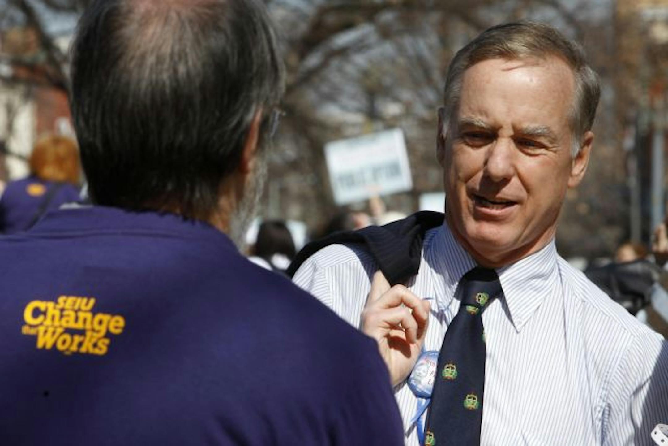 Howard Dean, former governor of Vermont and former chairman of the Democratic National Committee.