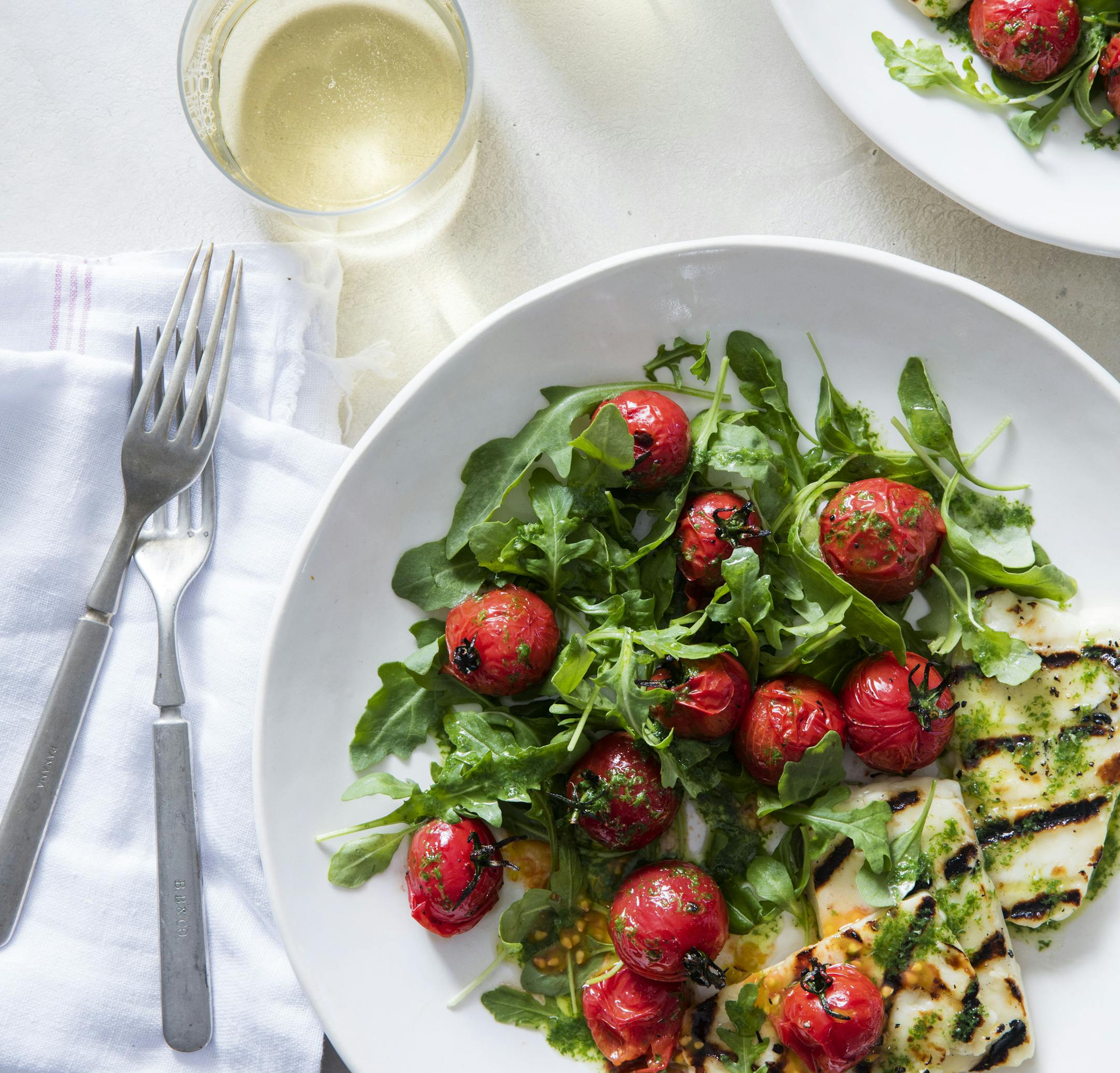 Photograph by Erin Kunkel, from ìVegetables on Fireî by Brooke Lewy