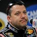 FILE - In this July 12, 2013 file photo, NASCAR driver Tony Stewart speaks at a press conference prior to NASCAR practice at the New Hampshire Motor S