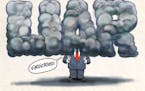 Sack cartoon: A Donald Trump weather update