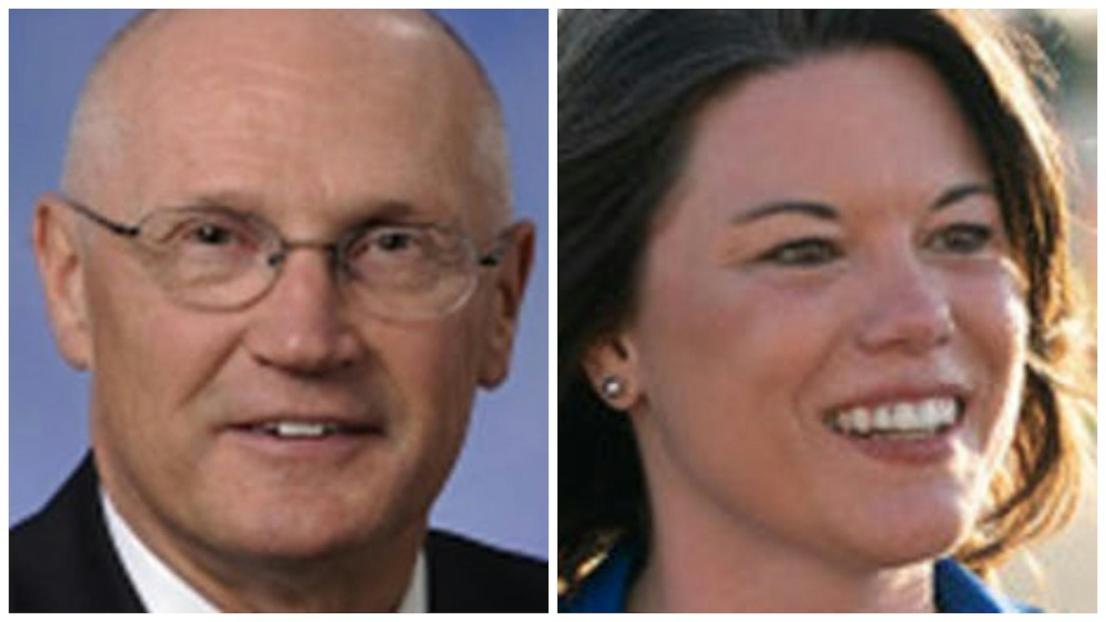Rick Olson is challenging U.S. Rep. Angie Craig.