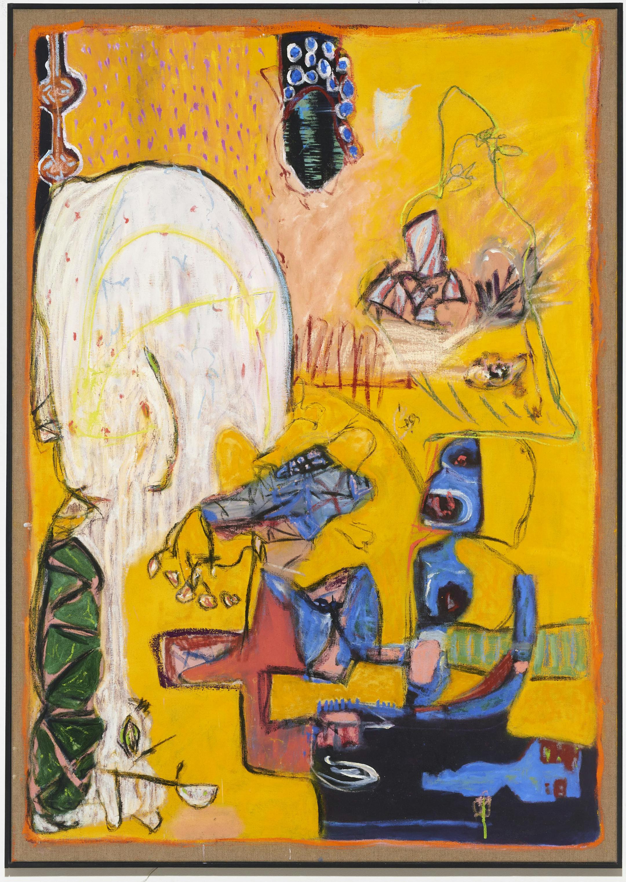 "Caherdaniel Hoar Frost" by Sarah Dwyer in the "Future Future" exhibit at Hair + Nails Contemporary Gallery.