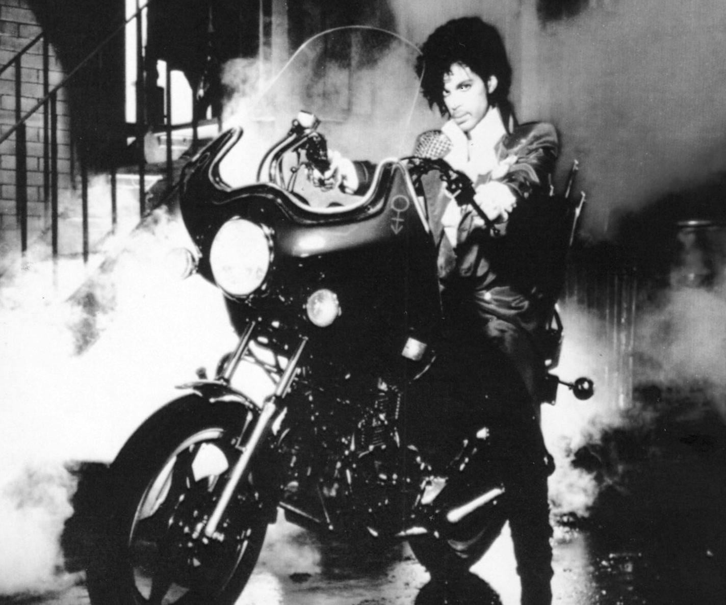 Prince appears in the video "When Doves Cry", part of an effort to promote the movie "Purple Rain."