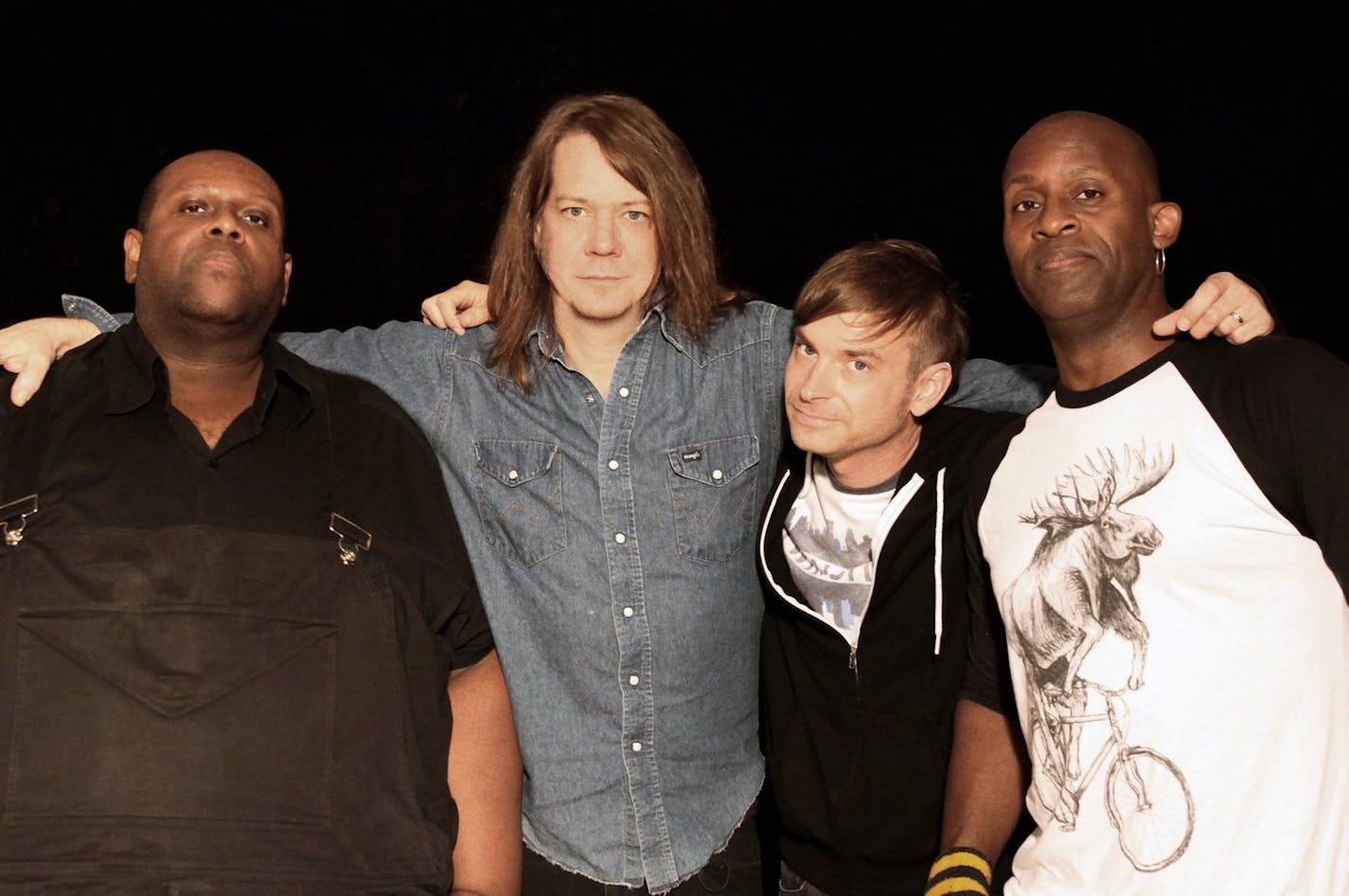 Soul Asylum circa 2020, from left: Michael Bland, Dave Pirner, Ryan Smith, Winston Roye.