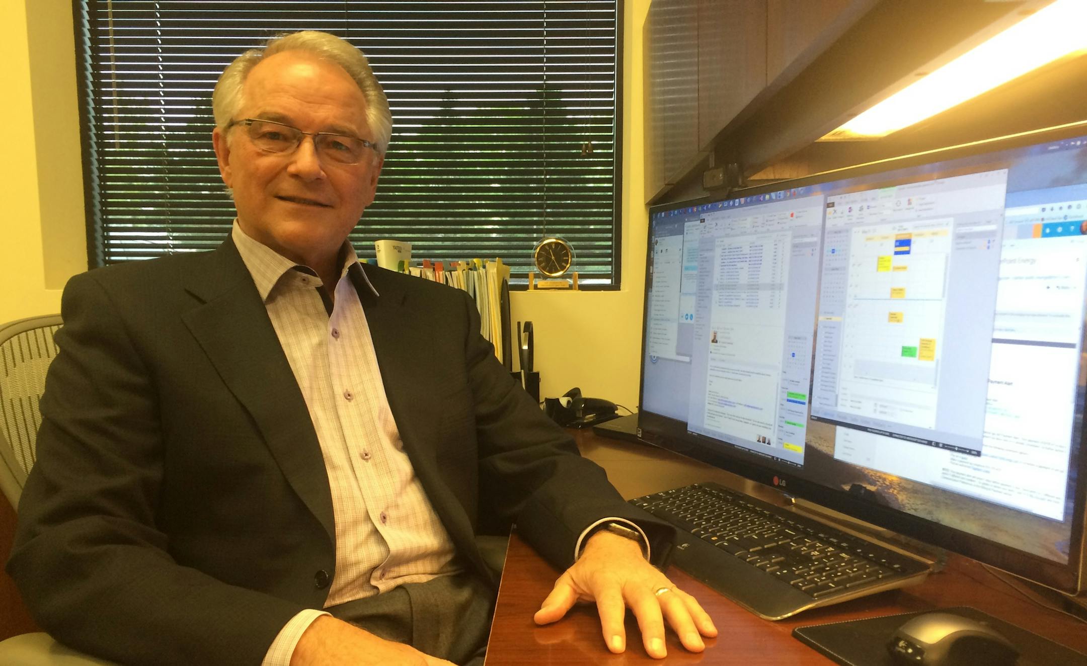 Joe Stoebner, chairman of Avi Systems, can't get a straight answer about whether his personal data was stolen from a government computer.