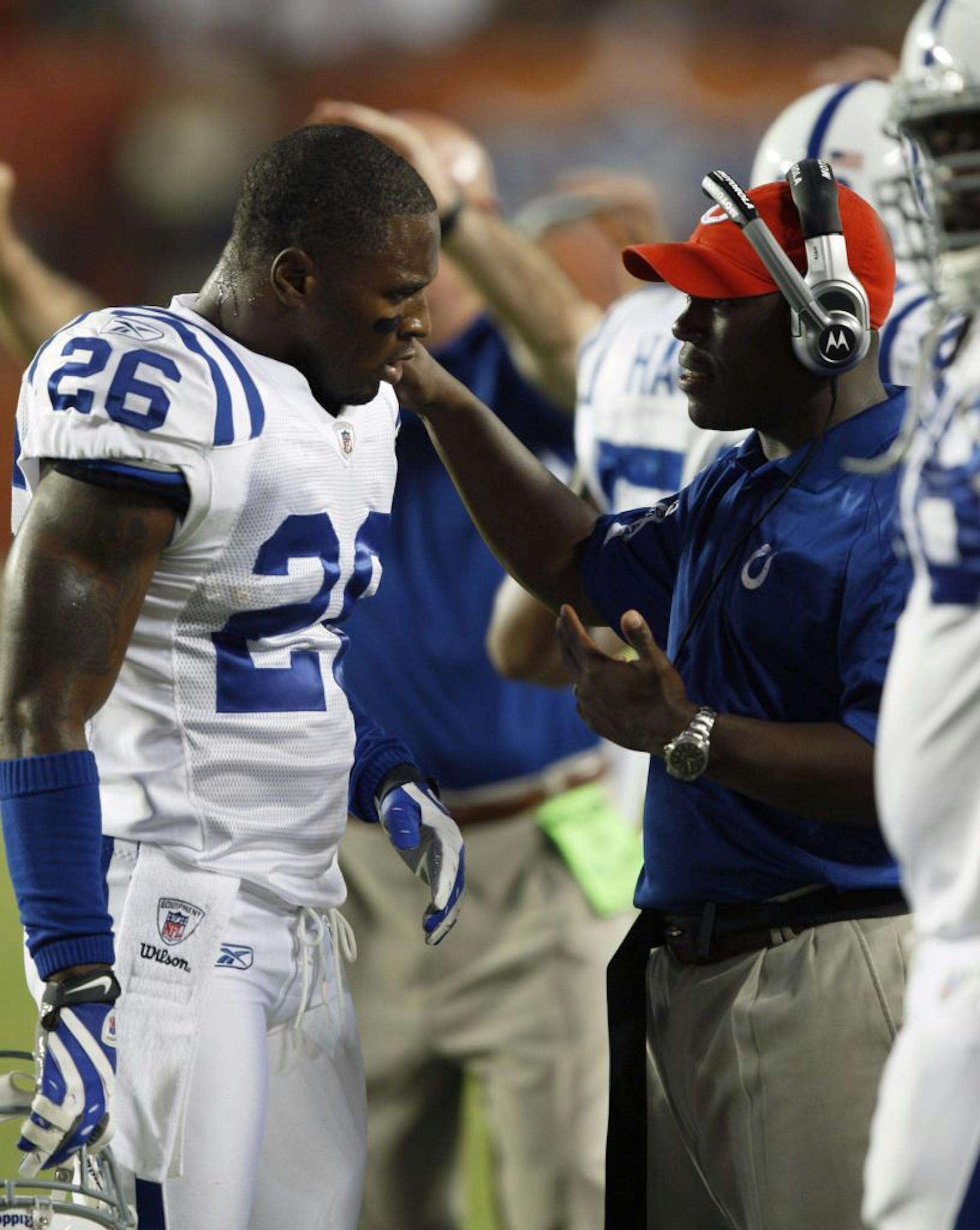 The Senior Bowl will provide a chance for Vikings coach Leslie Frazier to observe his new staff, including new defensive coordinator Alan Williams (right).