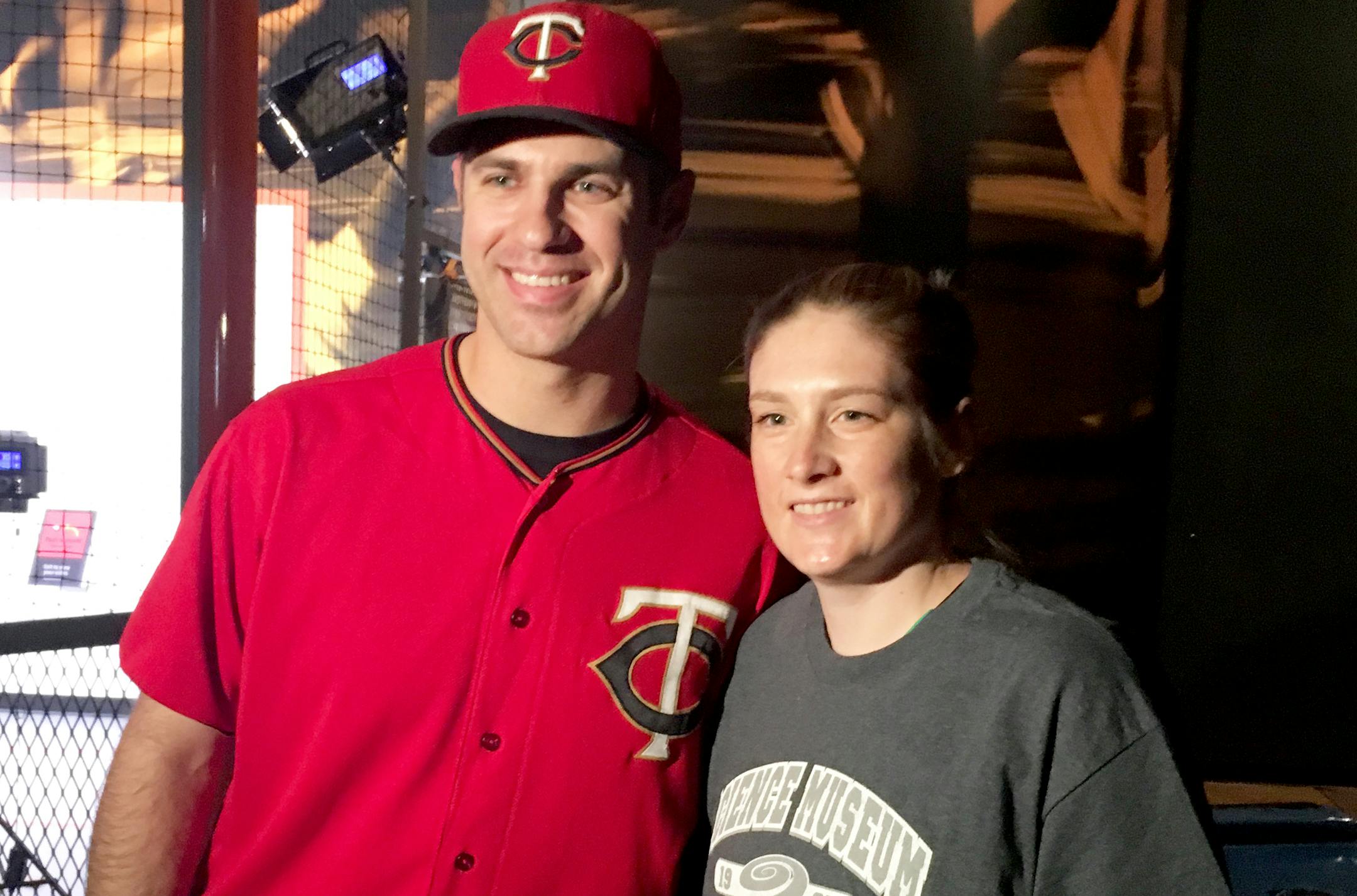 Minnesota sports legends Joe Mauer and Lindsay Whalen