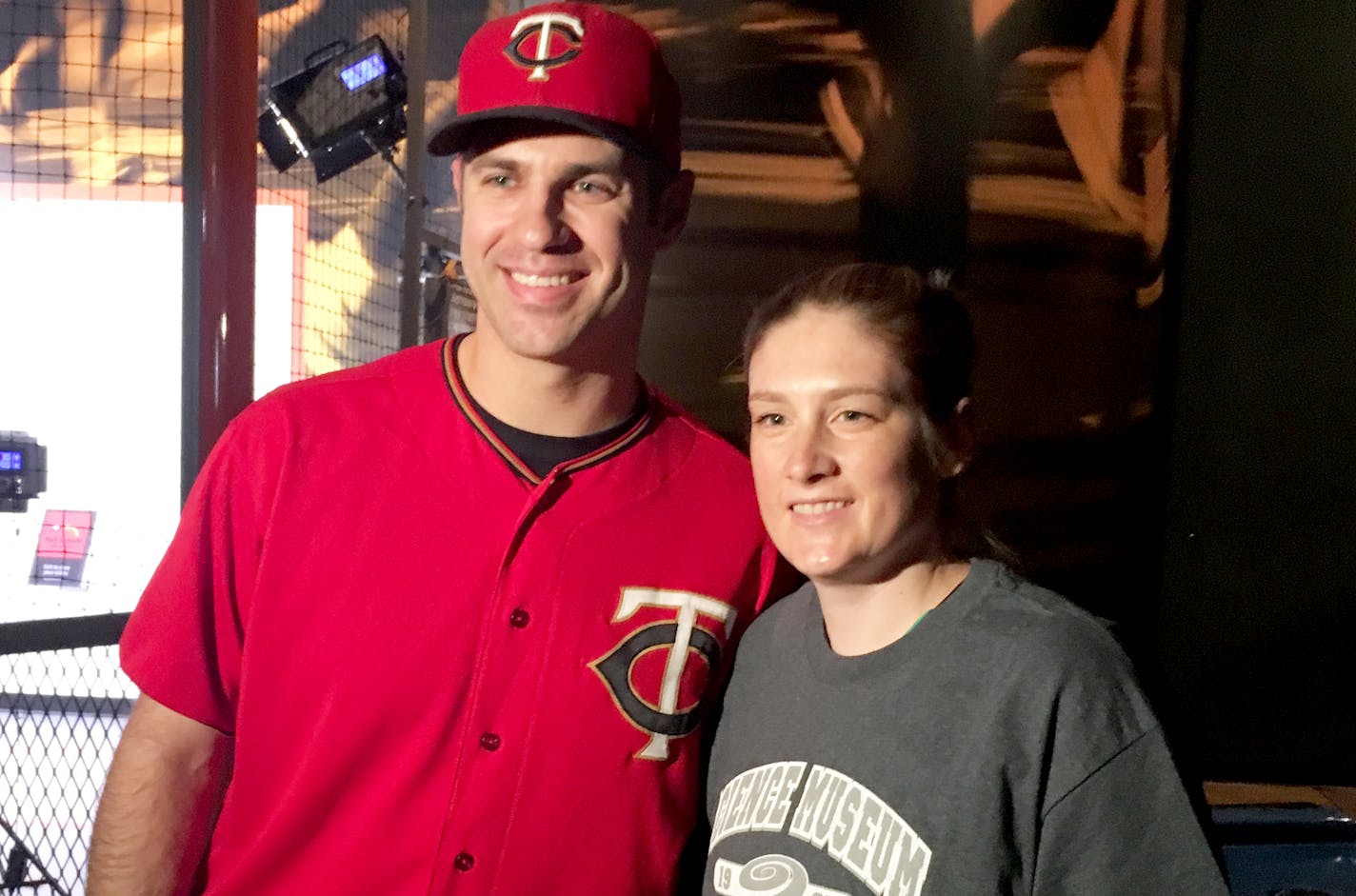 Minnesota sports legends Joe Mauer and Lindsay Whalen