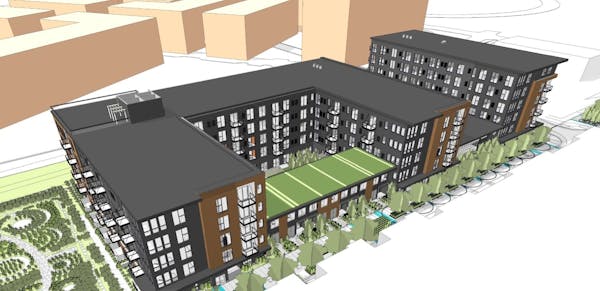 Another apartment building nears starting line in Minneapolis' Prospect Park
