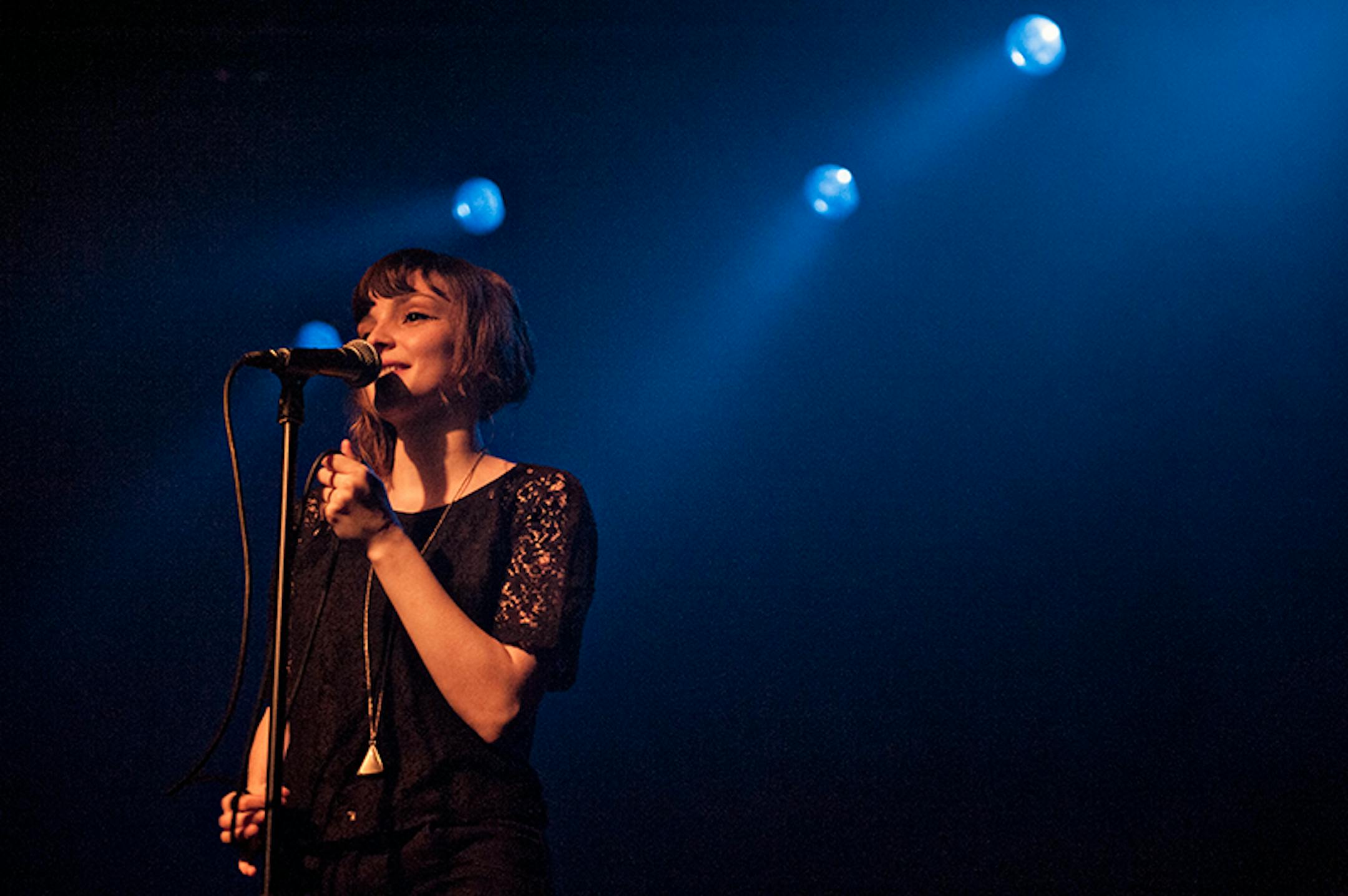 Lauren Mayberry performed with Chvrches at First Avenue on Sept. 9.
