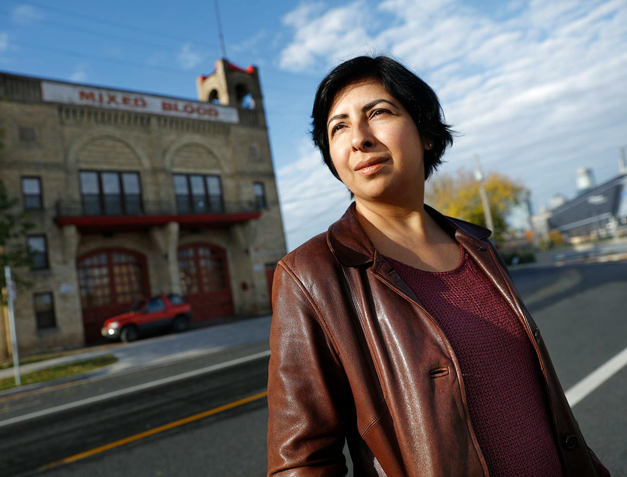 Aditi Brennan Kapil at Mixed Blood Theater, where her new play 'Orange' was performed.