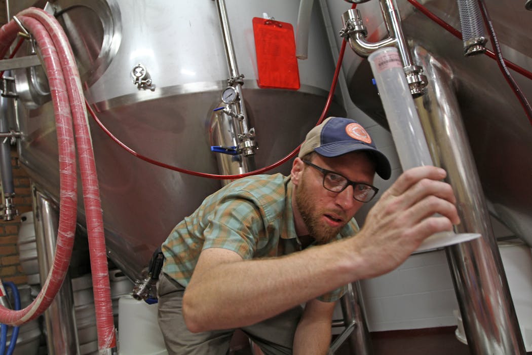 Indeed founder and CEO Tom Whisenand in 2012, the year the brewery opened in northeast Minneapolis.