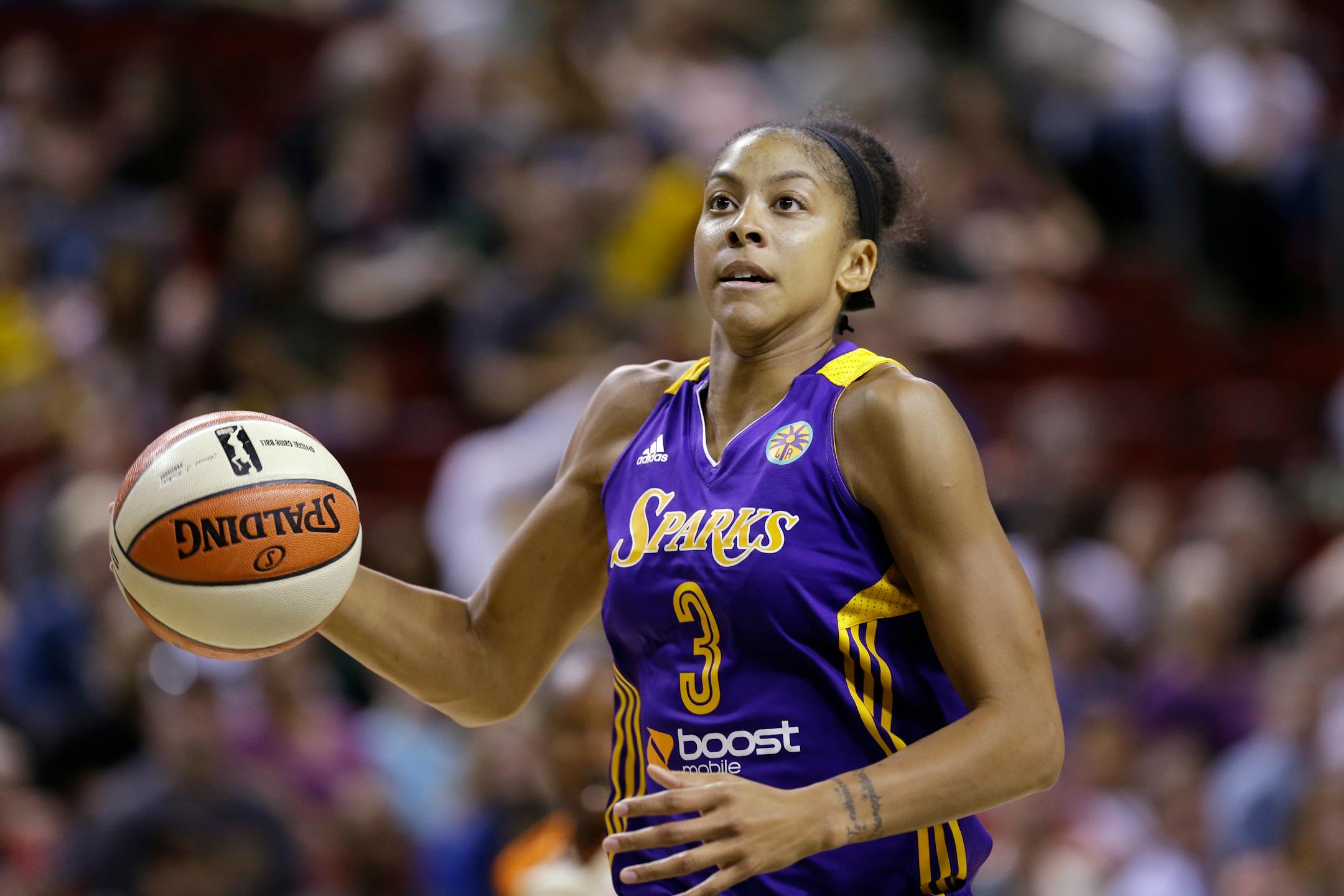 Sparks forward Candace Parker has scored 66 points in her past three games.