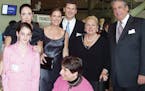 Members of the Jacobs family at the PACER Center's annual benefit in 2005. Alexandra and Irwin Jacobs, at right, were Patron Party co-chairs.