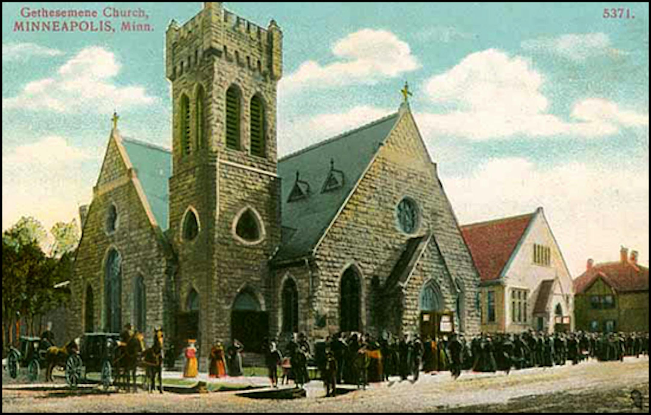 Gethsemane Episcopal Church, Minneapolis, in about 1905