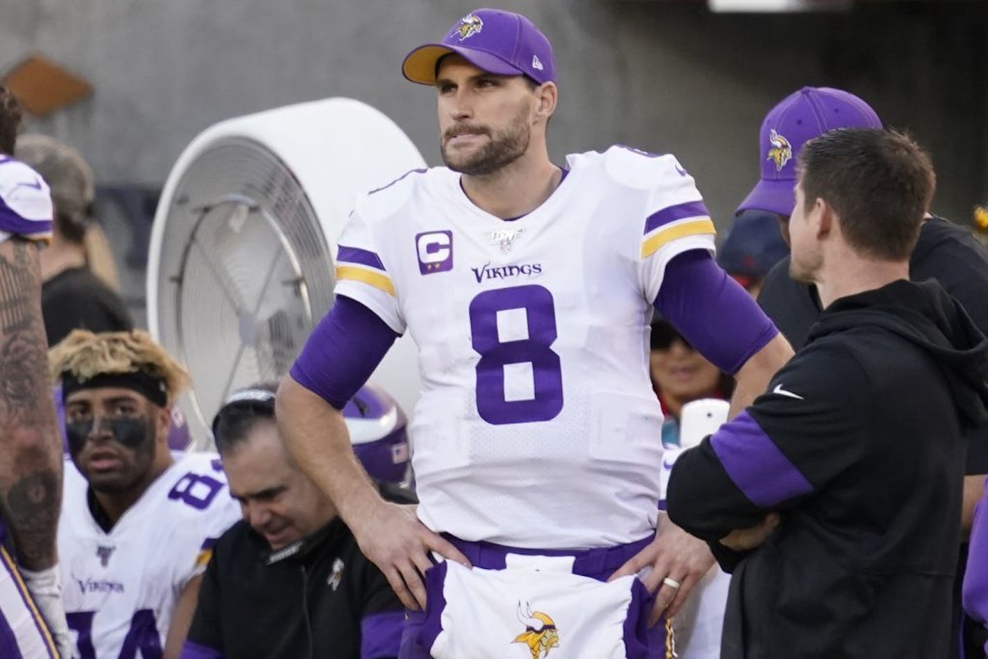 Vikings quarterback Kirk Cousins