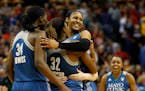 Minnesota Lynx forward Maya Moore is among the four players from the team who are on the Olympic squad.