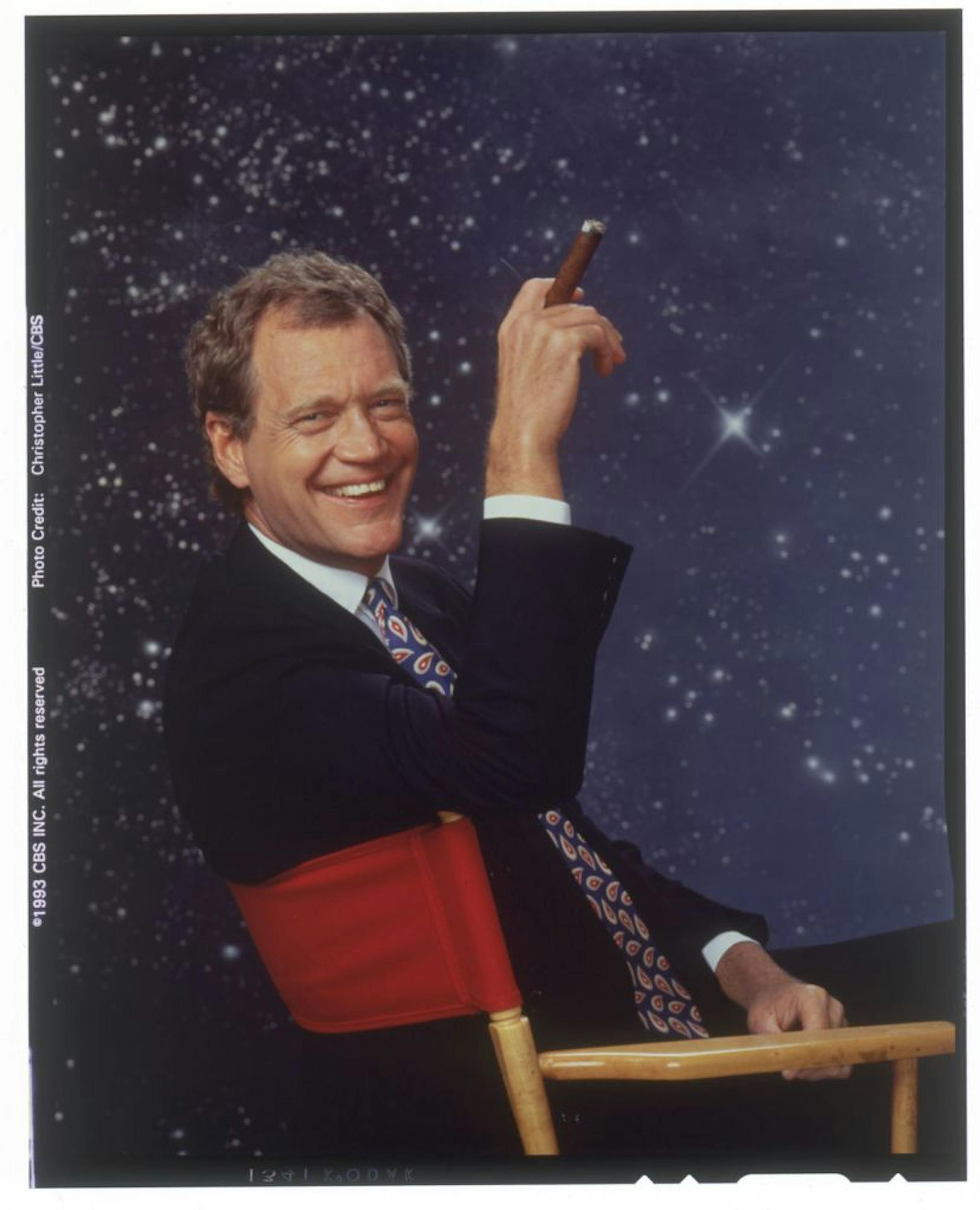 David Letterman in the mid-1990s.