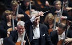 Conductor laureate Stanislaw Skrowaczewski on Friday led the first Minnesota Orchestra concert at Orchestra Hall in 20 months. ORG XMIT: MIN1402080007