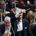 Conductor laureate Stanislaw Skrowaczewski on Friday led the first Minnesota Orchestra concert at Orchestra Hall in 20 months. ORG XMIT: MIN1402080007
