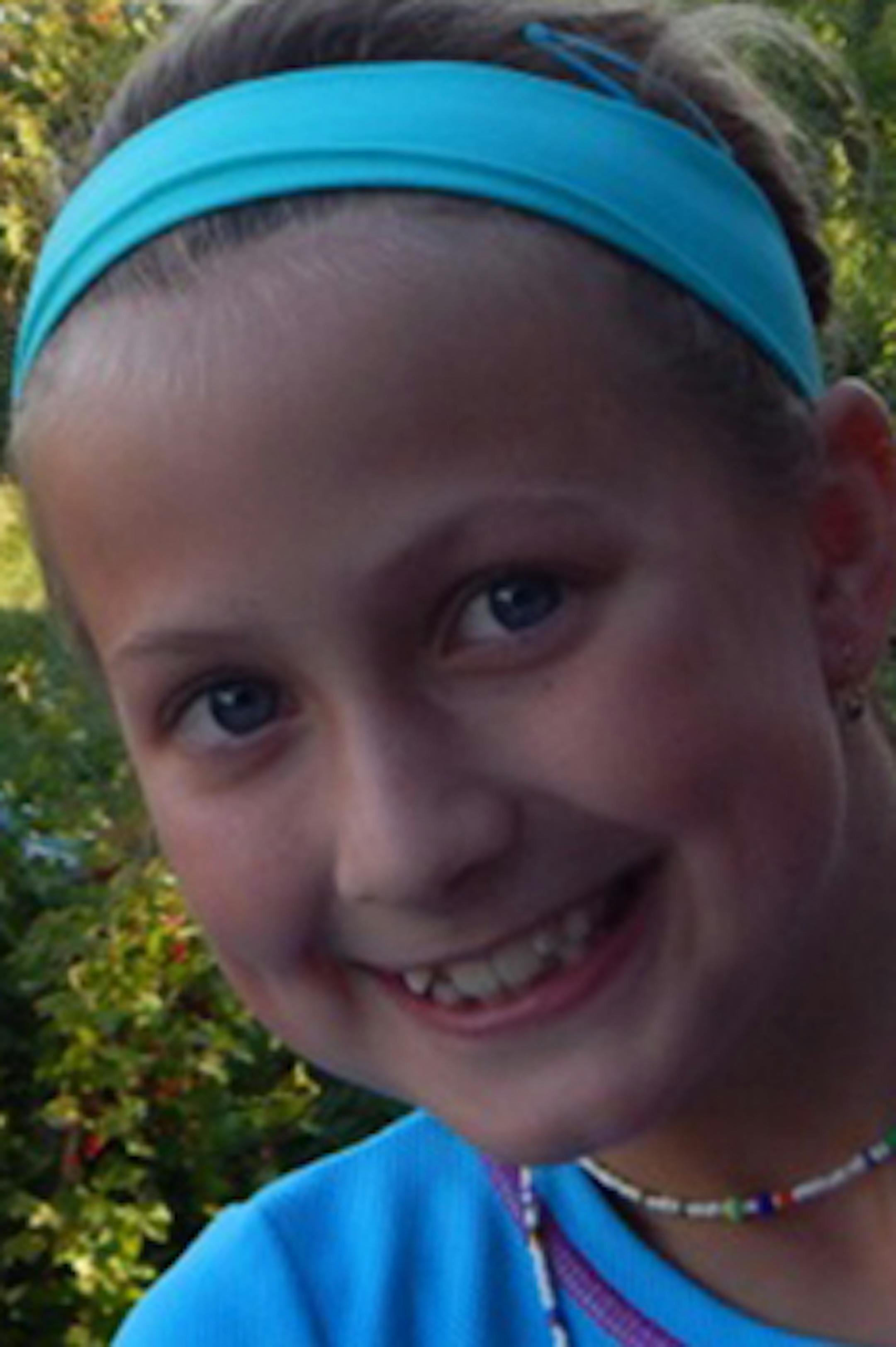 Sylvia Pulkrabek,10, Minneapolis, second place ages 9-12