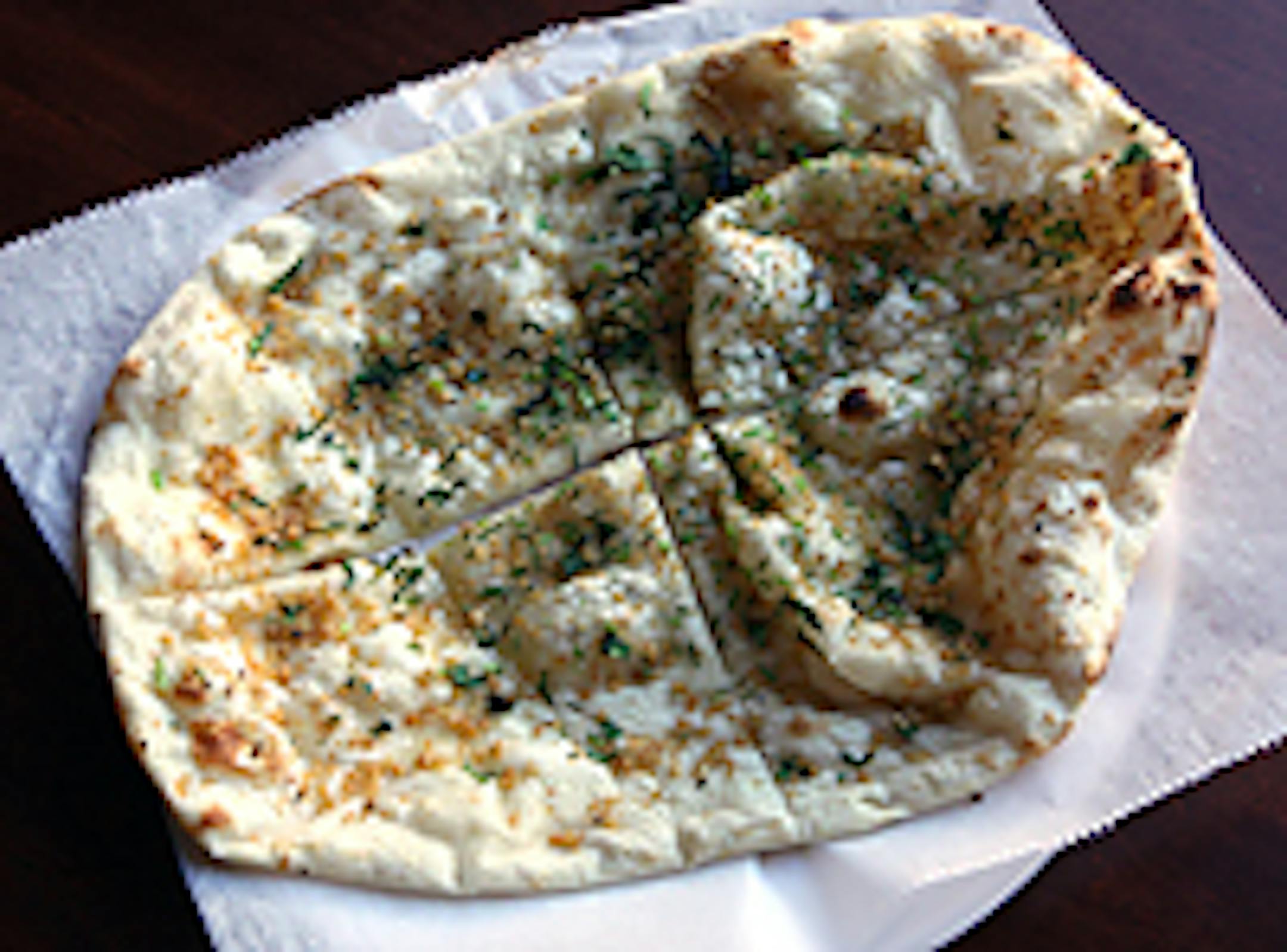 Garlic naan