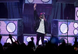 Lil' Wayne performed at the Xcel Energy Center in St. Paul, Minn., on Thursday, September 12, 2019.
