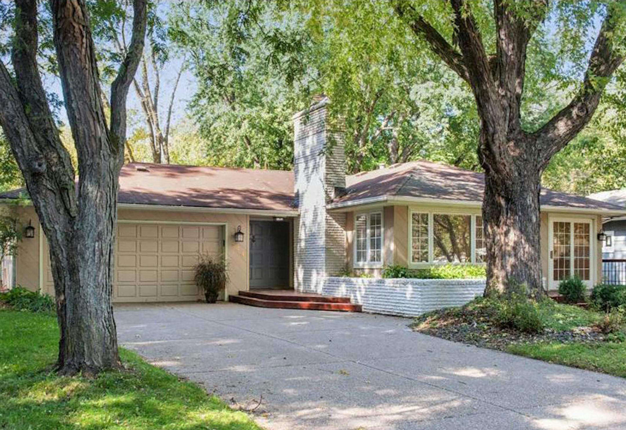 Edina
Built in 1955, this four-bedroom, three-bath house has 2,859 square feet and features three bedrooms on the main level, three fireplaces, including one in the master bedroom, stainless steel kitchen appliances, full finished walkout basement, three decks, porch and two-car attached garage. Listed by Steve Schmitz, Coldwell Banker Burnet, 952-484-6045.