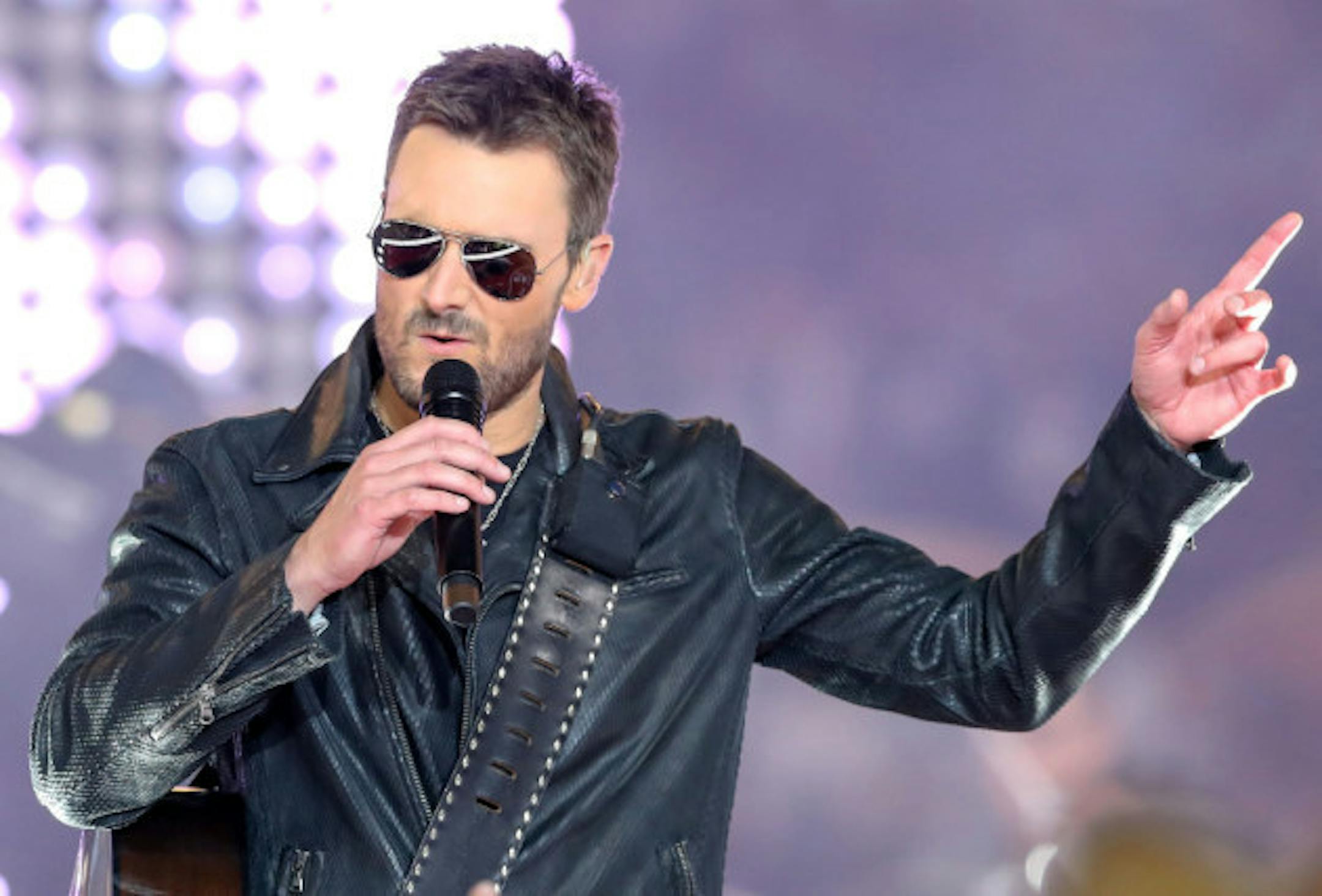 Eric Church's future is so bright he's gotta wear shades. / Steve Nurenberg, Fort Worth Star-Telegram & TNS