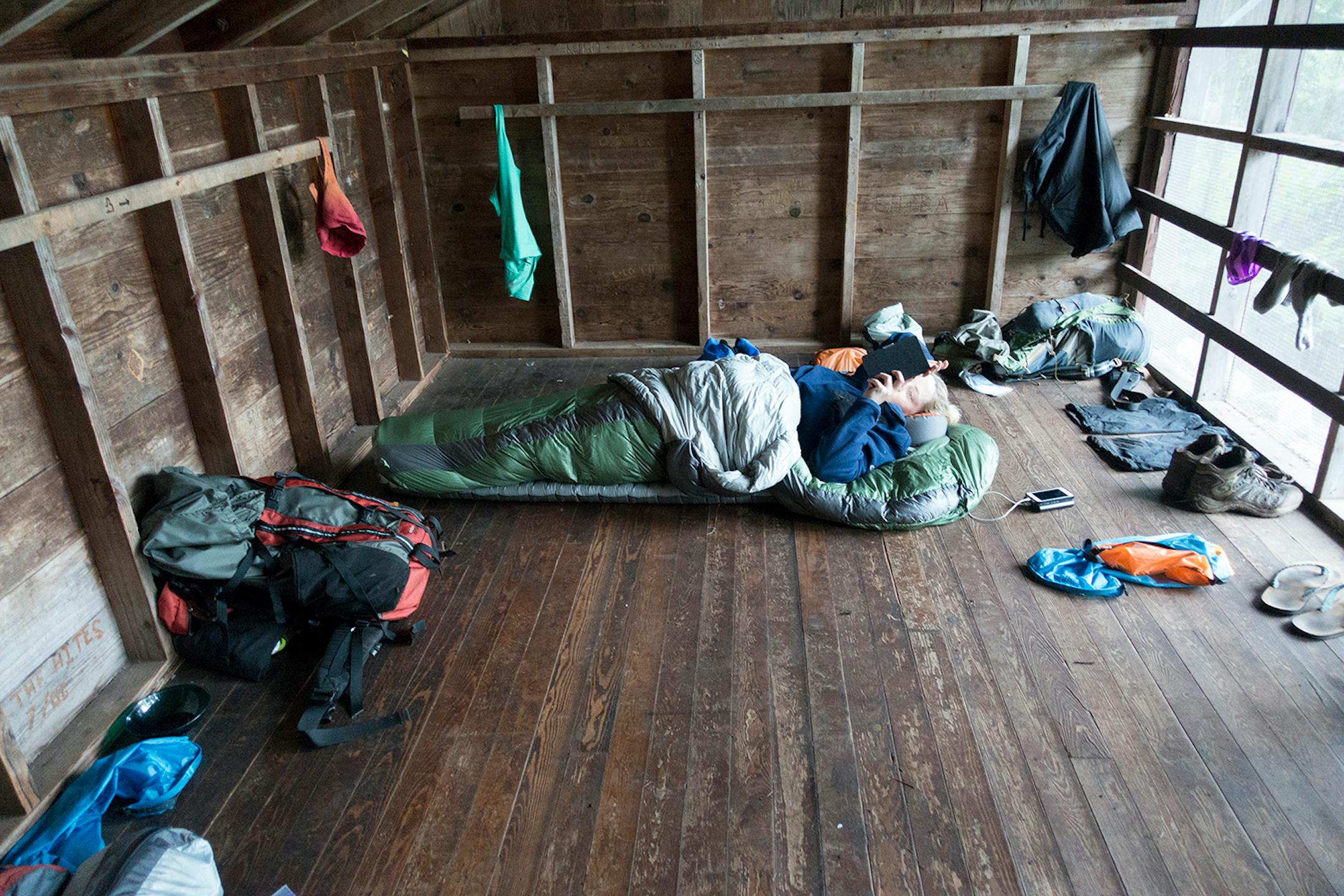 Some of Isle Royale's campgrounds have three-walled shelters -- first come, first served.