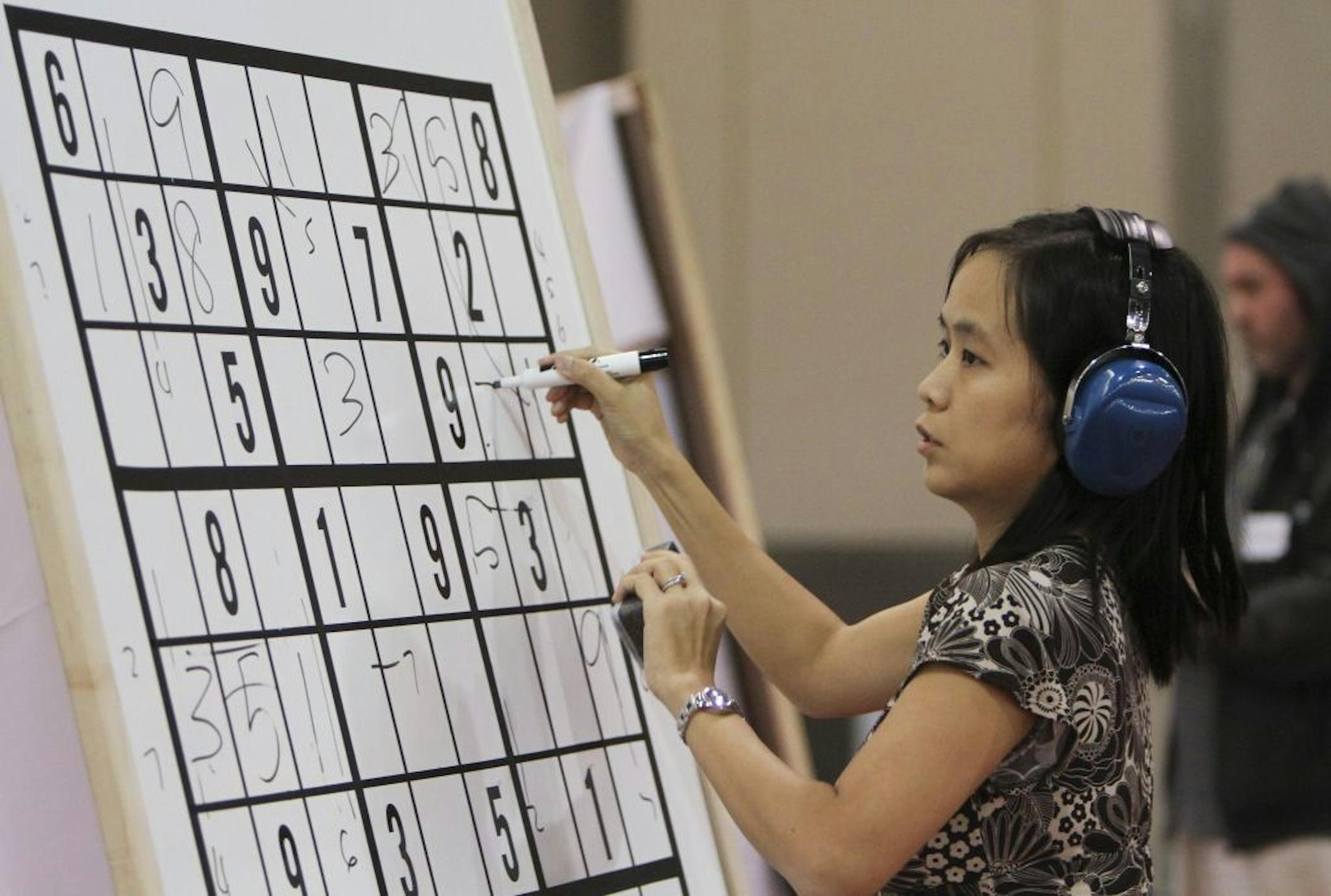 Sudoku Tournament in Philadelphia on Saturday Oct. 24, 2009.