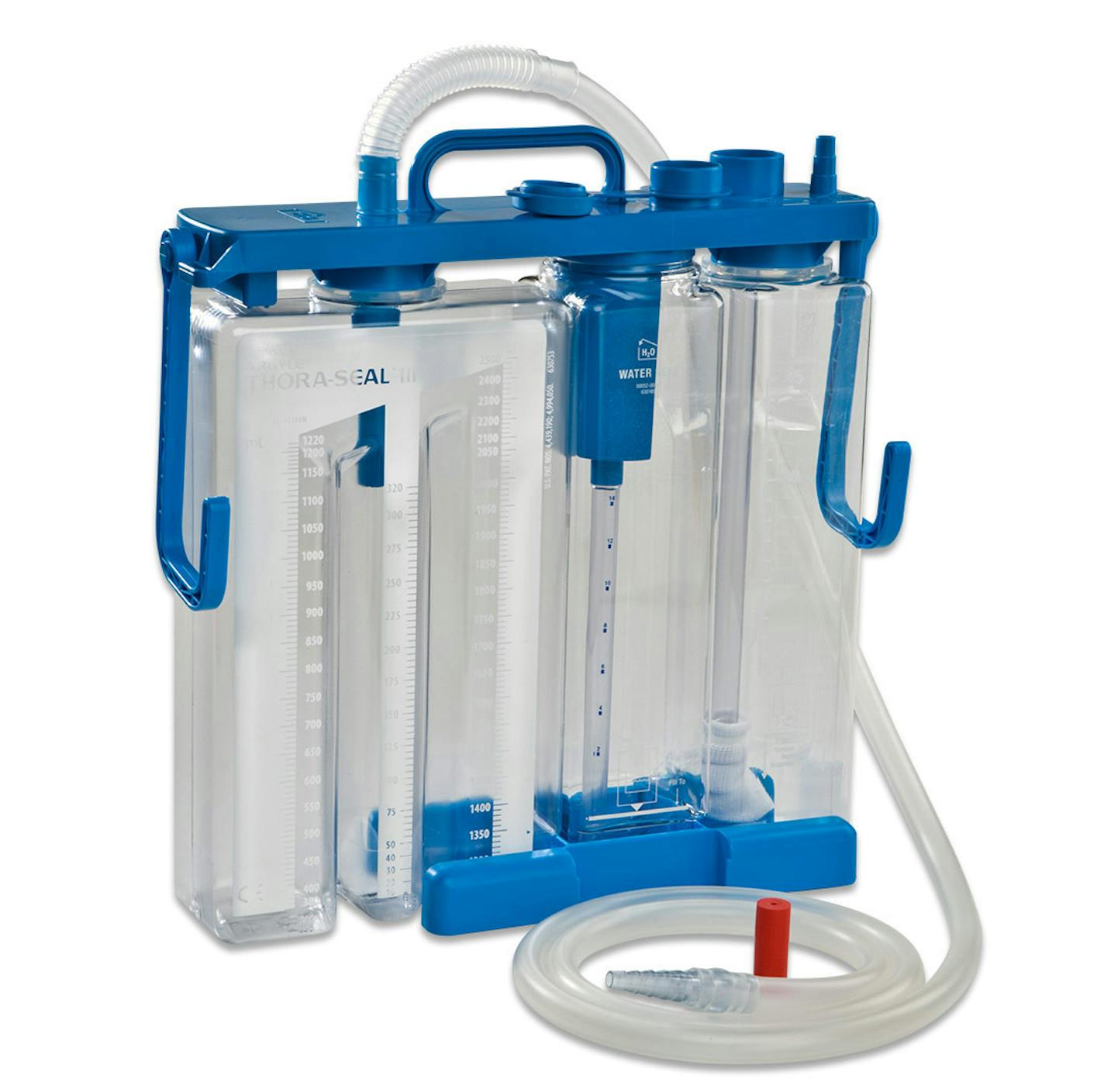 Cardiothoracic (chest drainage catheters)
Argyle&#xf4; Thora-Seal&#xf4; III Chest Drainage Unit