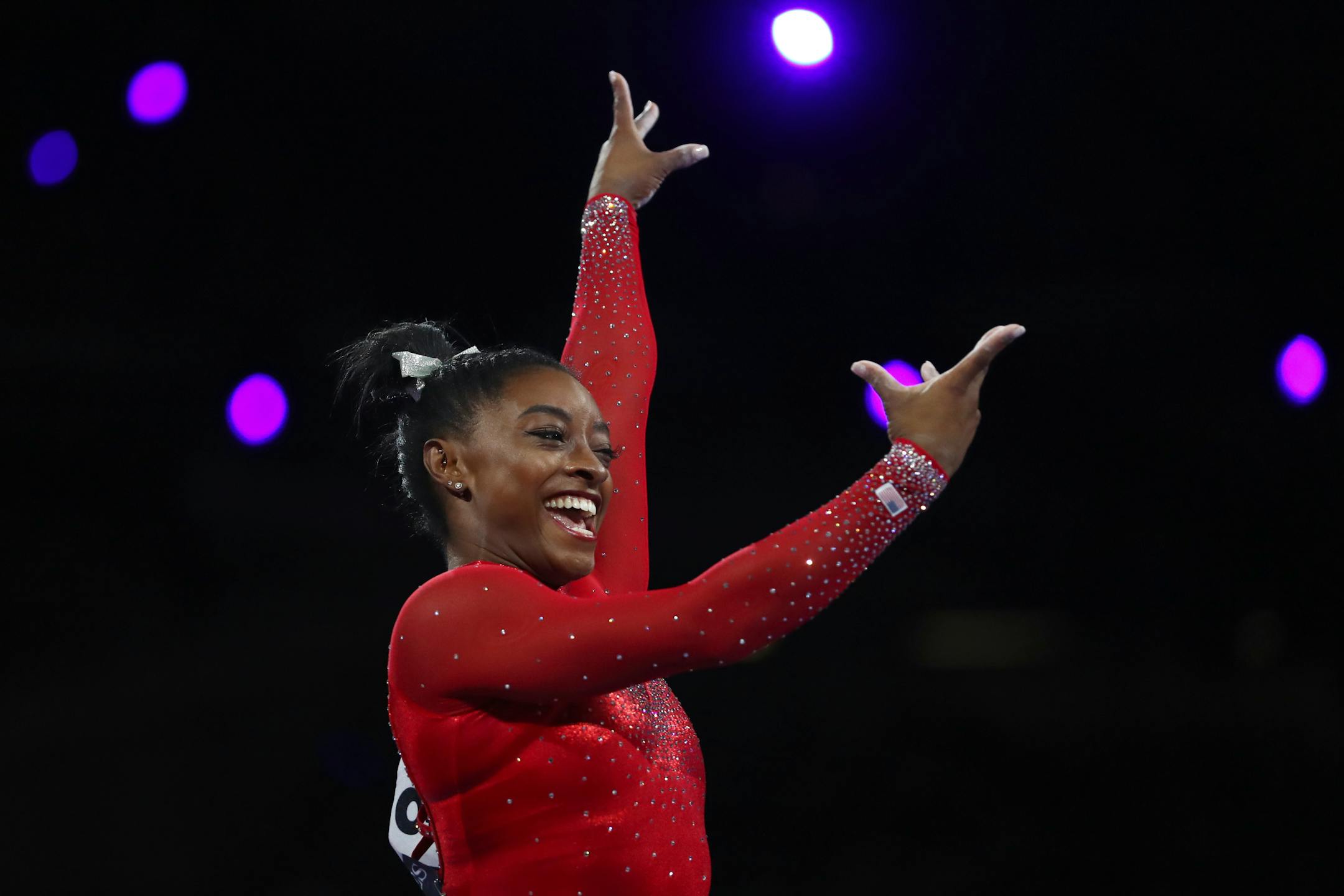 Simone Biles of the United States