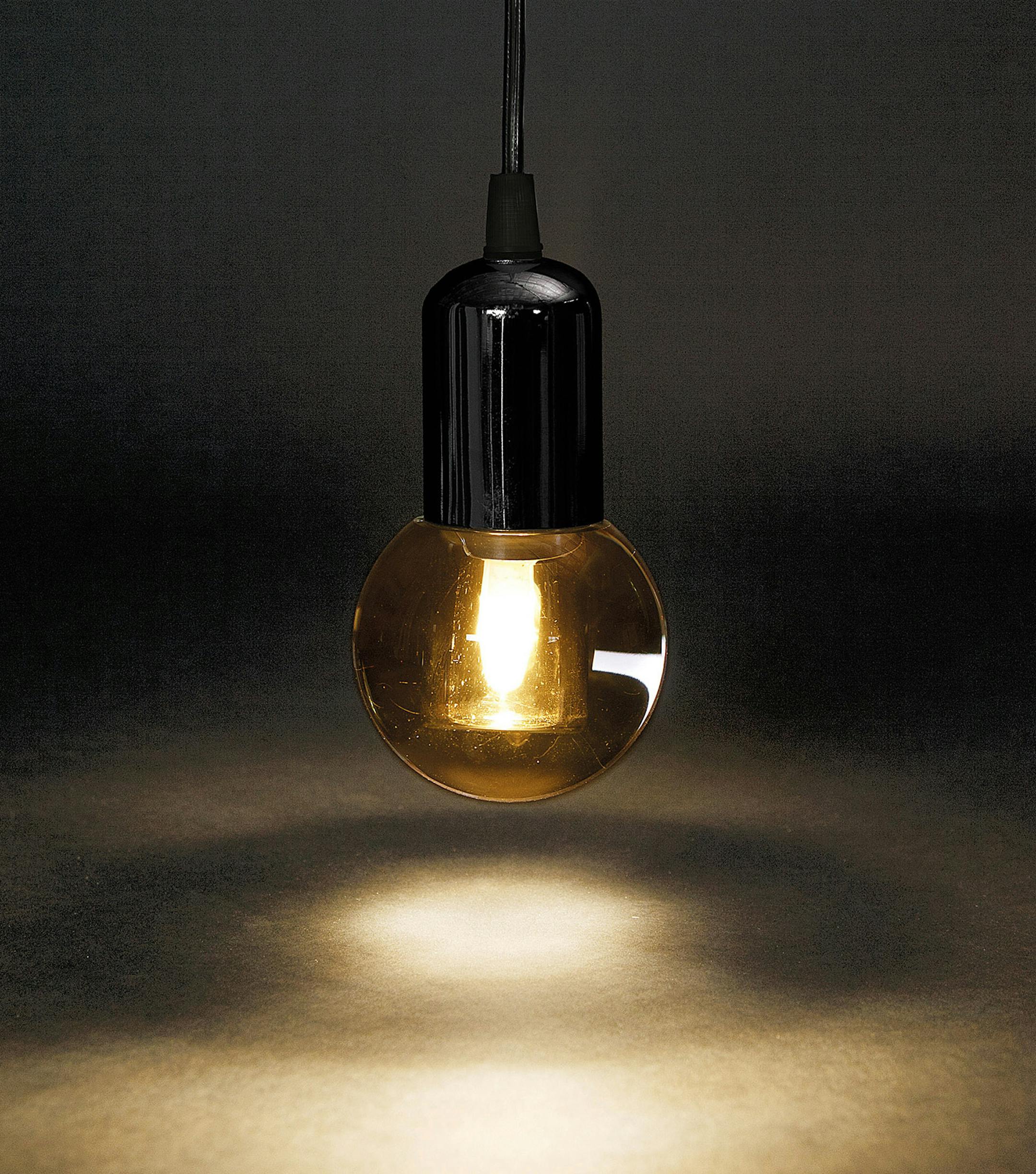 What began as a nod to our industrial past has taken on a design life of its own, with designers harnessing some of the pared-down charm of the bulb on a string and propelling it into the future. Illustrates BULBS (category l), by Kristin Hohenadel (c) 2013, Slate. Moved Wednesday, Sept. 11, 2013. (MUST CREDIT: Studio Badini Createam.)