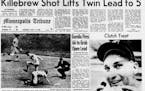 The Twins received top bill in the next day’s paper after knocking off the Yankees in dramatic fashion on July 11, 1965