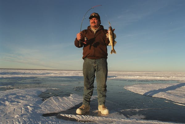 Walleye fishing on Mille Lacs has been curtailed this winter because of mild weather and weak ice. Extending the season would allow for more fishing, 