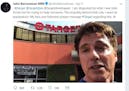 Actor John Barrowman said outside a Target in Los Angeles that he could buy some clothes for a homeless man.