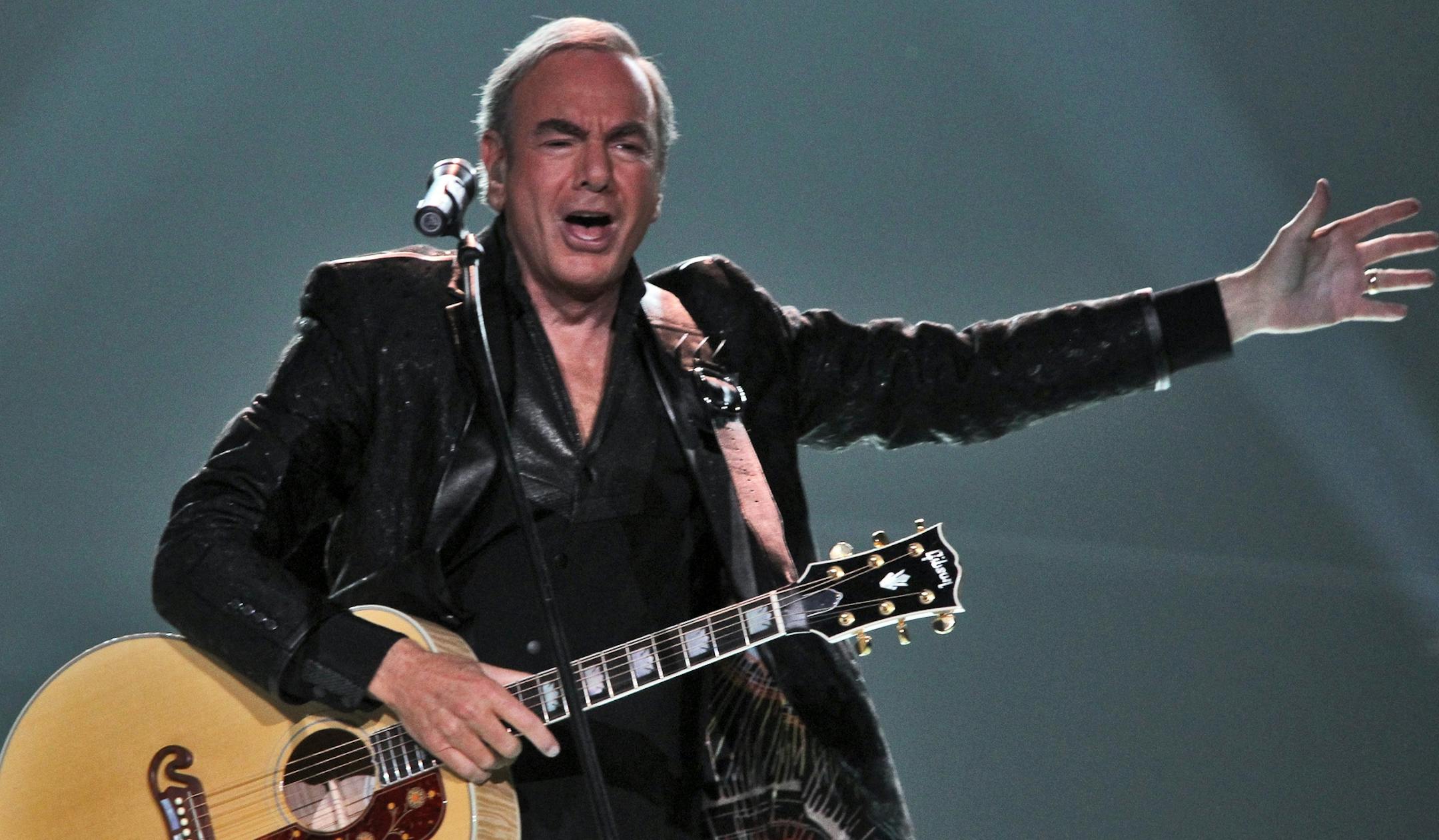 Neil Diamond in concert at Xcel Energy Center
