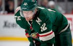 Wild center Eric Staal's goal production fell from 42 goals to 22 last season.