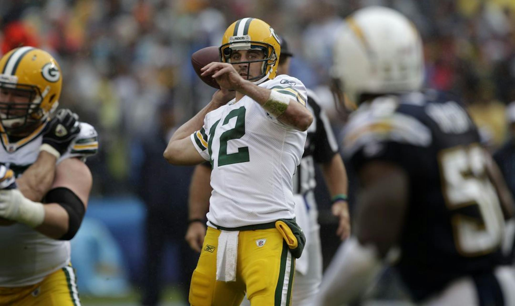 Packers quarterback Aaron Rodgers