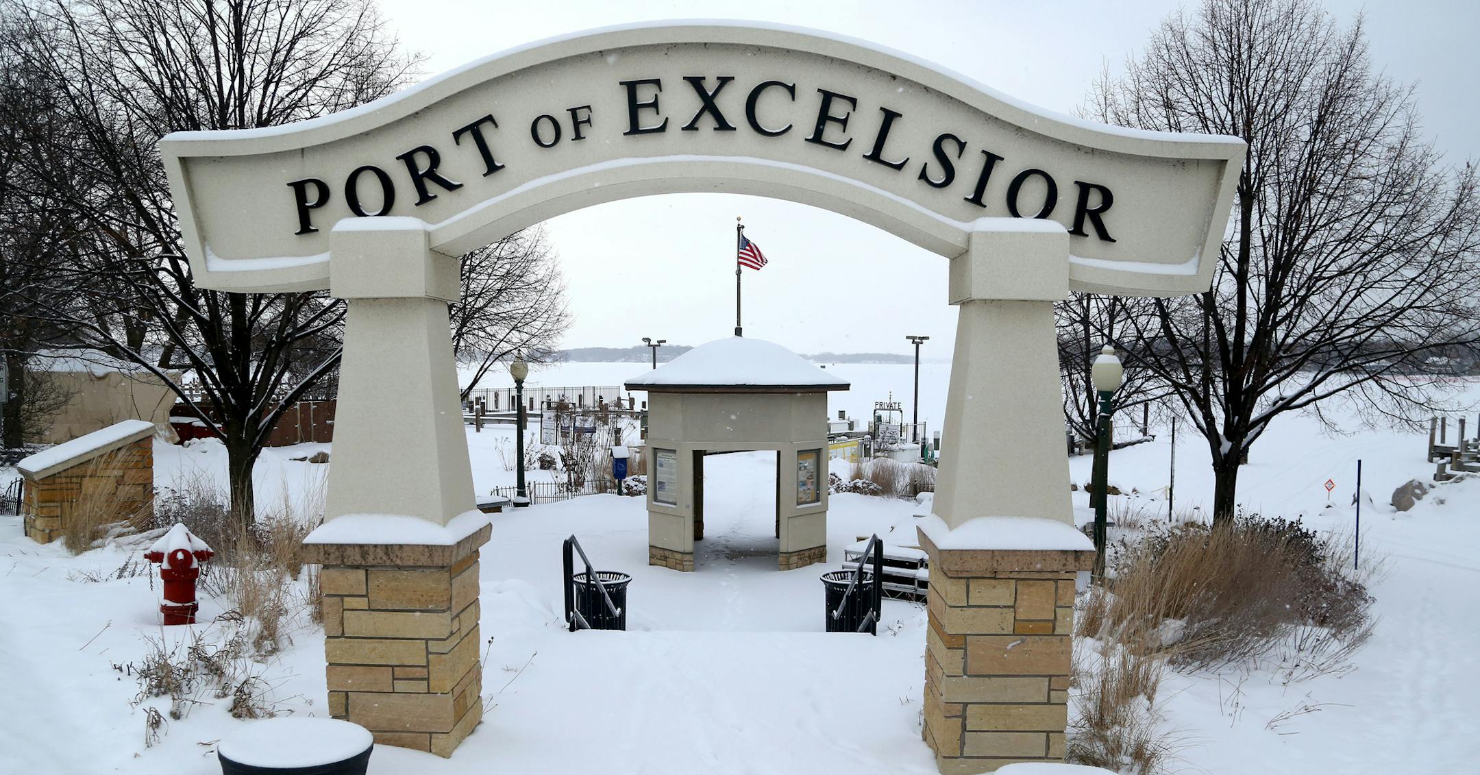 The Port of Excelsior seen Wednesday, Jan. 11, 2016, in Excelsior, MN. After the city failed to get state funding for a park revamp, it turned to a newly created conservancy to launch an endowment fund. ](DAVID JOLES STARTRIBUNE)djoles@startribune.com From iconic New York City's Central Park to San Francisco's Golden Gate National Park, a growing number of public parks that were once funded by government are now funded by private donations. The trend has slowly spread in the Twin Cities, with mo