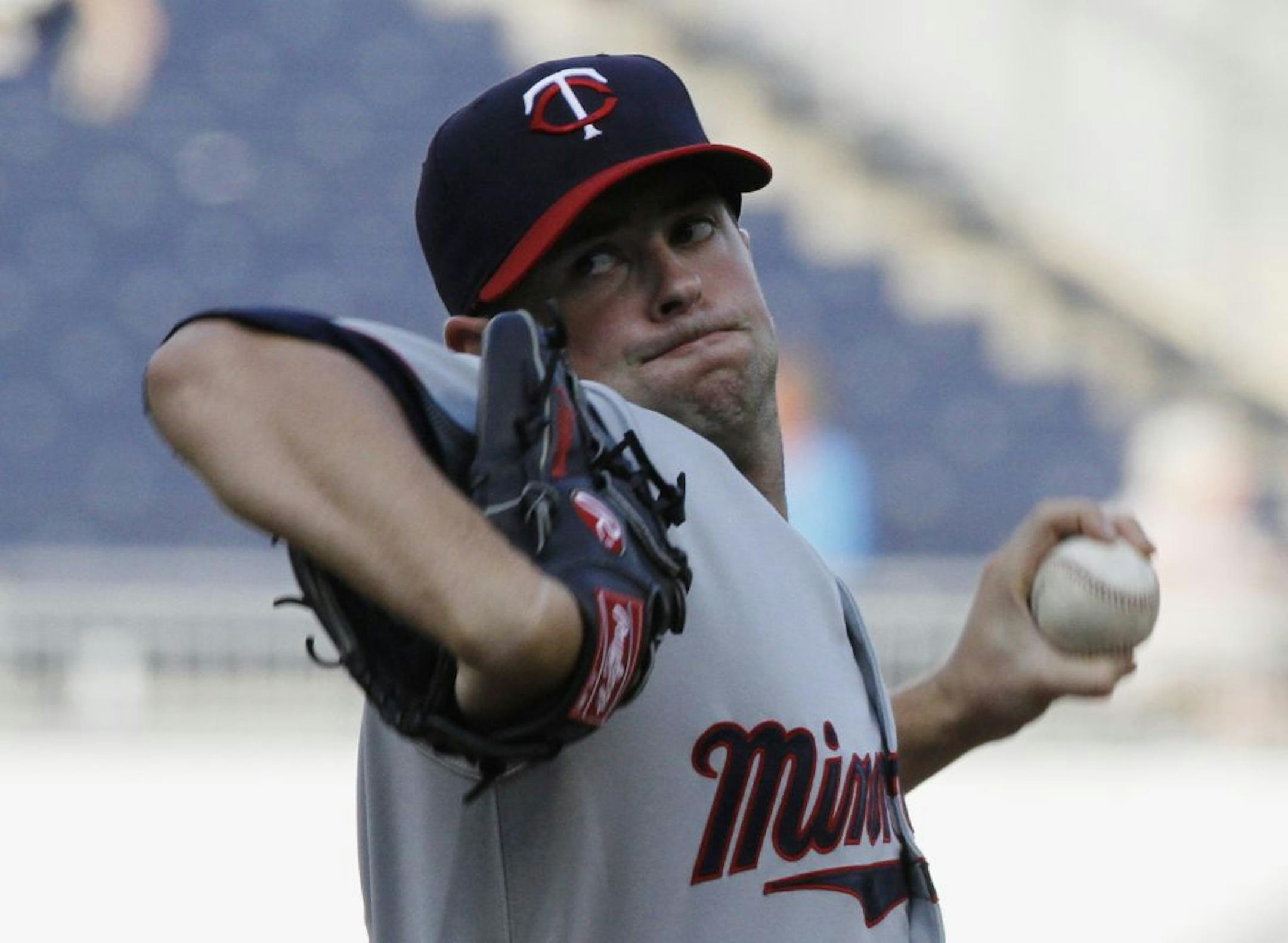Minnesota Twins starting pitcher Scott Diamond