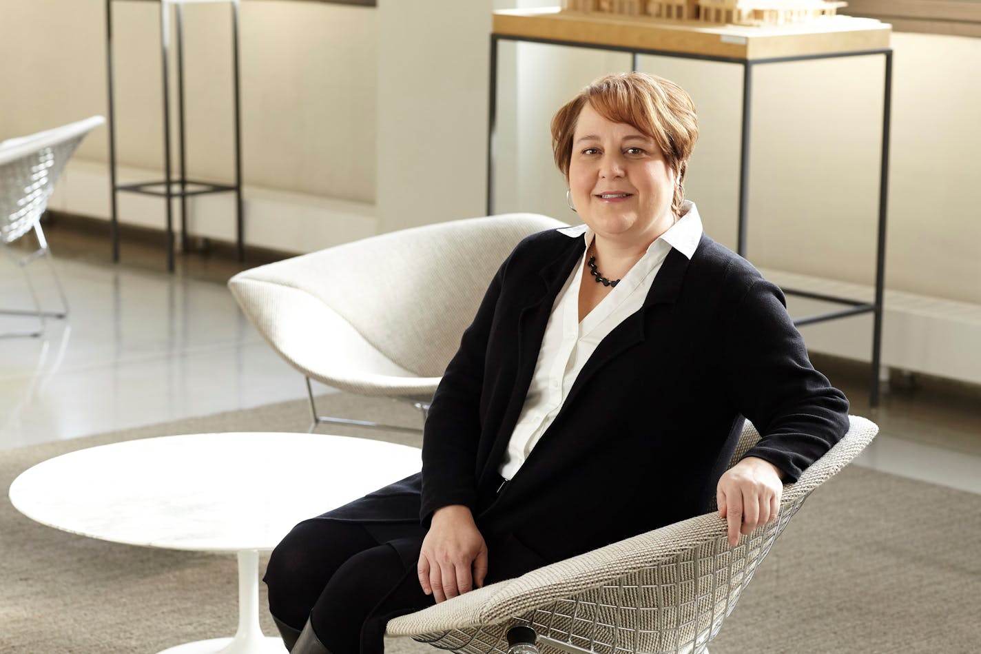 Paula Storsteen is a vice president and leader of the interior design department at HGA Architects and Engineers.