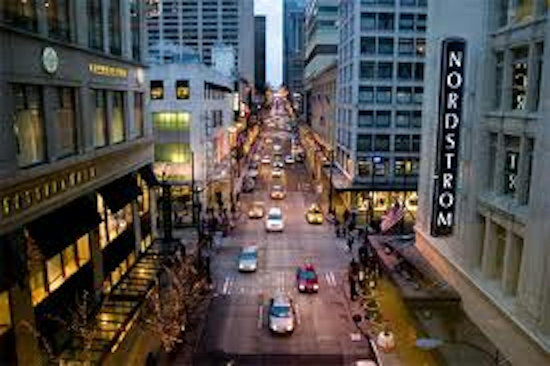 Nordstrom's flagship store in downtown Seattle