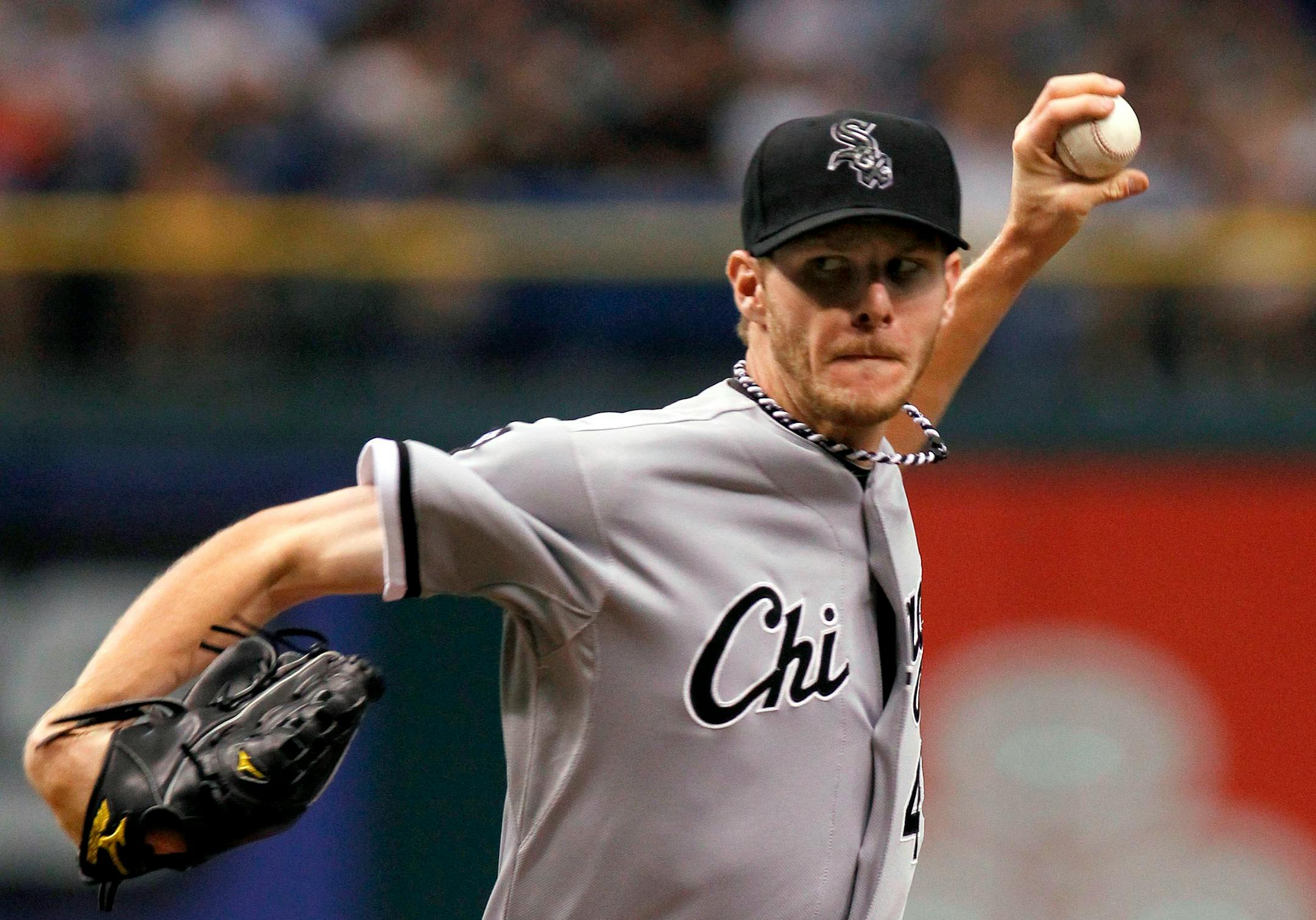 Chicago White Sox starting pitcher Chris Sale