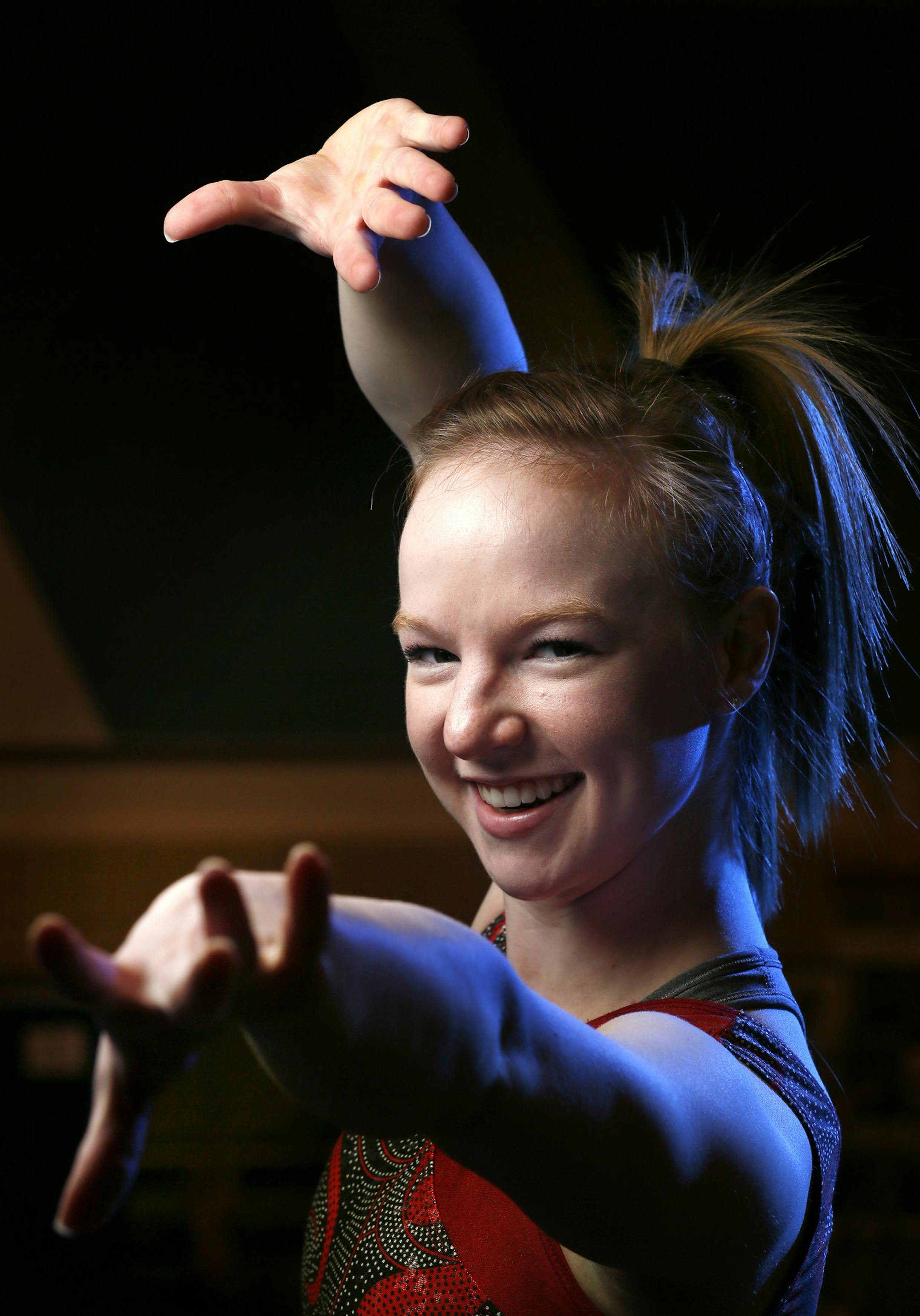 Lindsay Mable is the top gymnast in the Big Ten. She and the Gophers are preparing for the NCAA regional meet on Saturday at the U. ] BRIAN PETERSON ‚Ä¢ brian.peterson@startribune.com Minneapolis, MN 4/01/2014