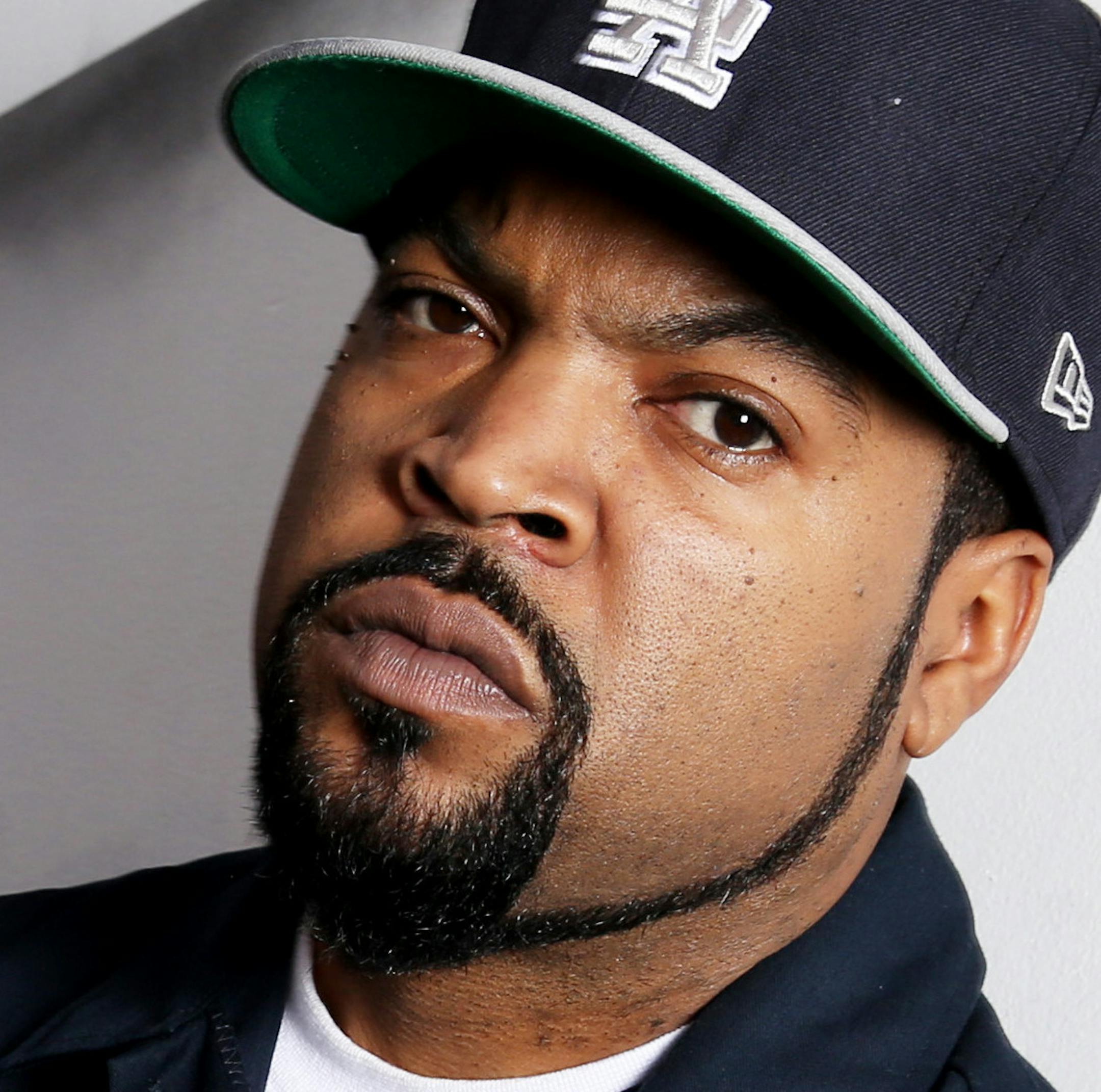 Ice Cube poses for a portrait on Tuesday, Feb. 11, 2014 in Los Angeles. (Photo by Matt Sayles/Invision/AP) ORG XMIT: INVW